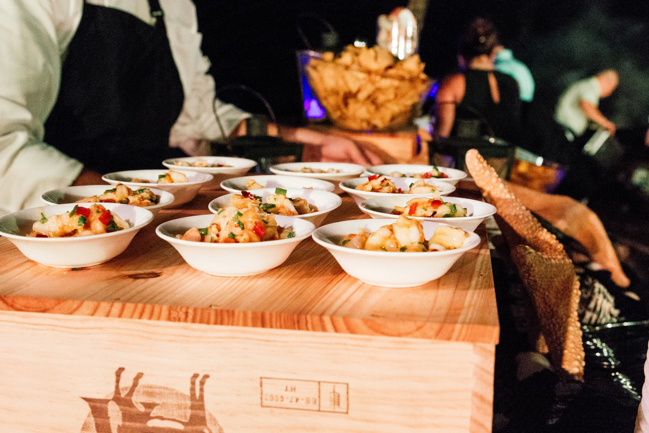 Saturday evening Beach BBQ featuring the best local restaurants