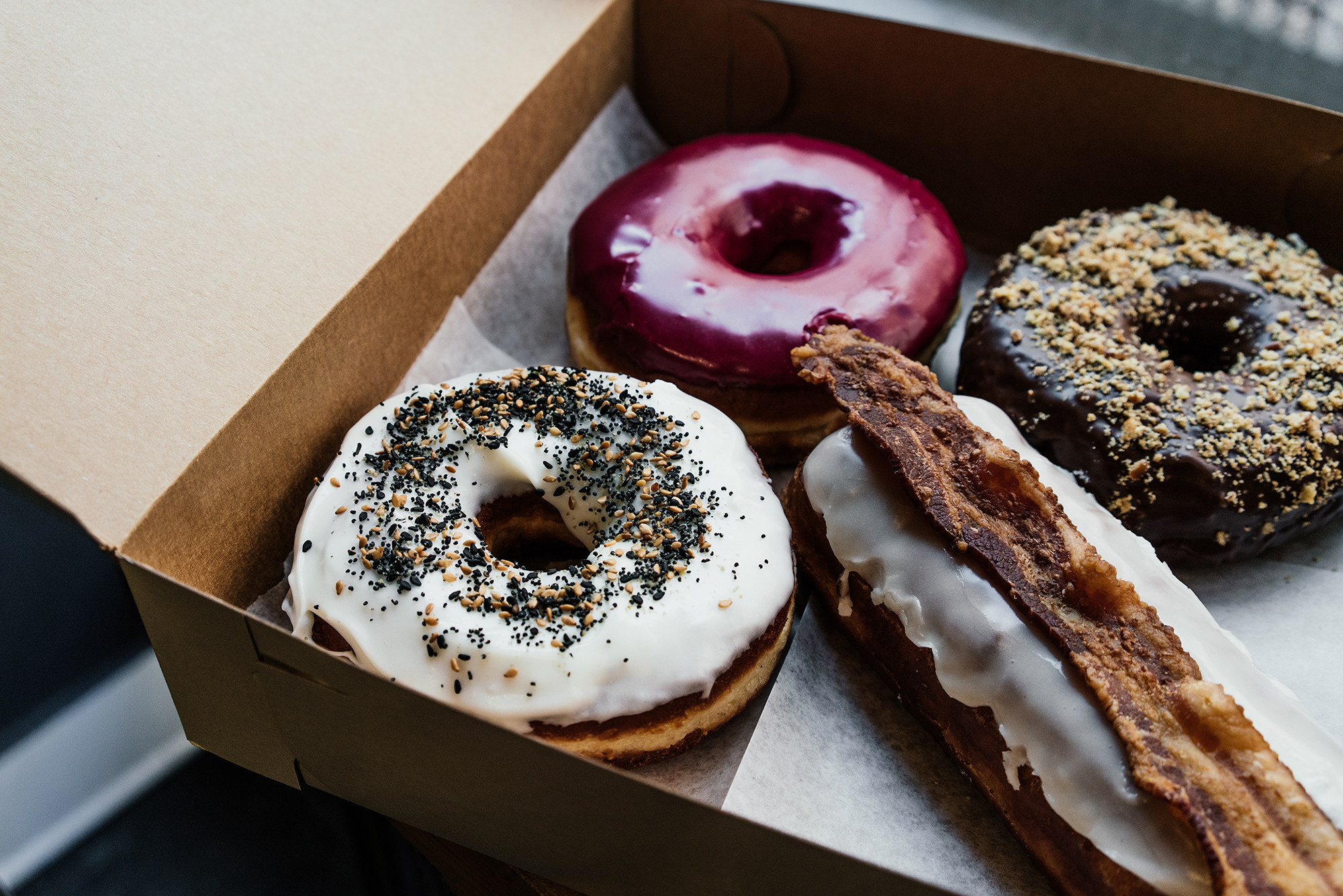 Gourmet donuts at The Doughnut Project