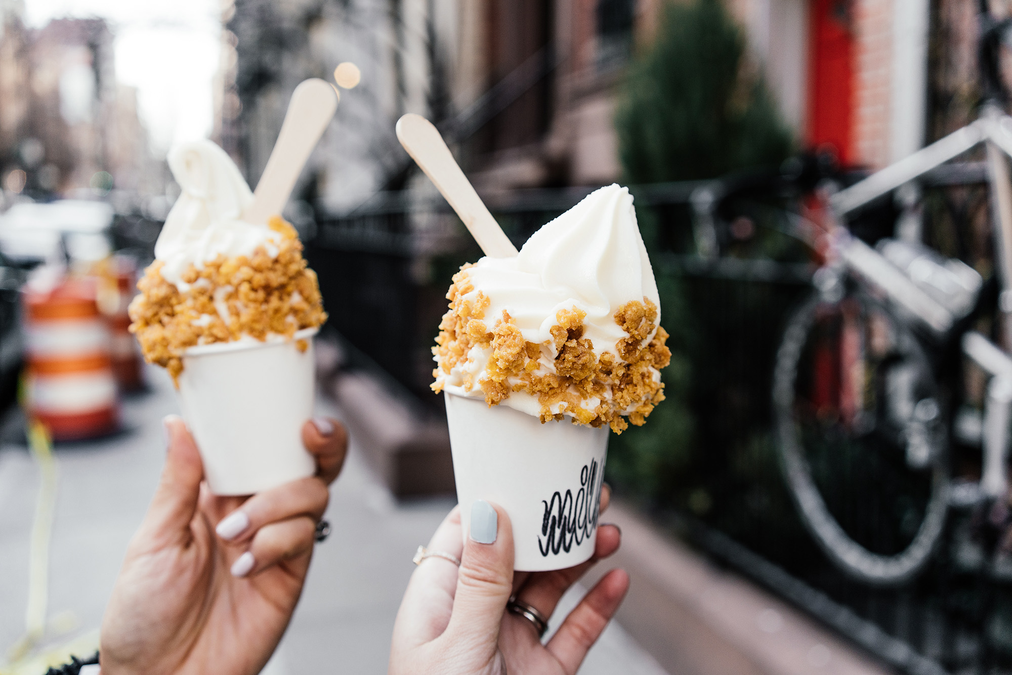 Cereal Milk Soft Serve at Milk Bar