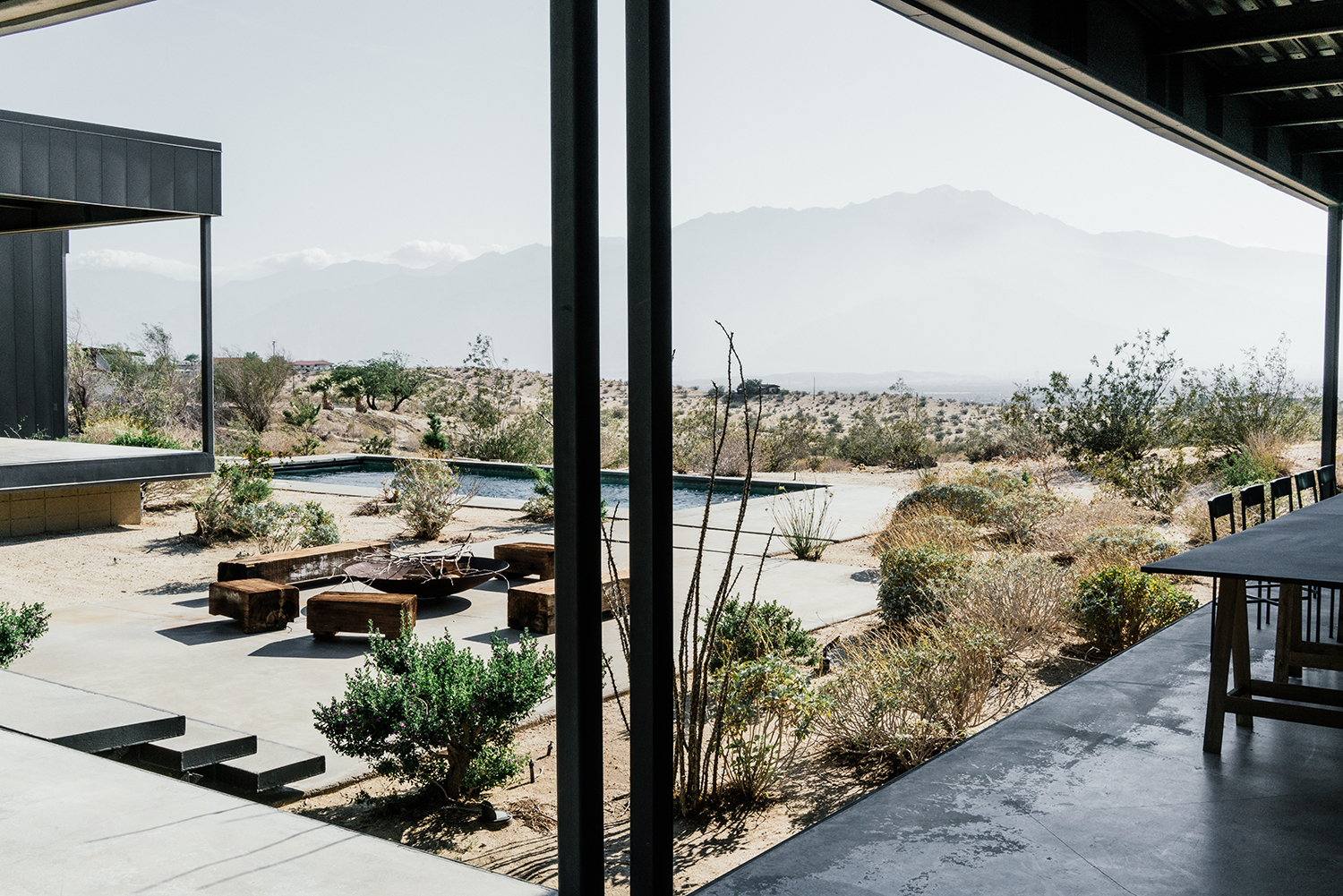 Continuation of P2 Experience and Lunch at Marmol Radziner Desert House