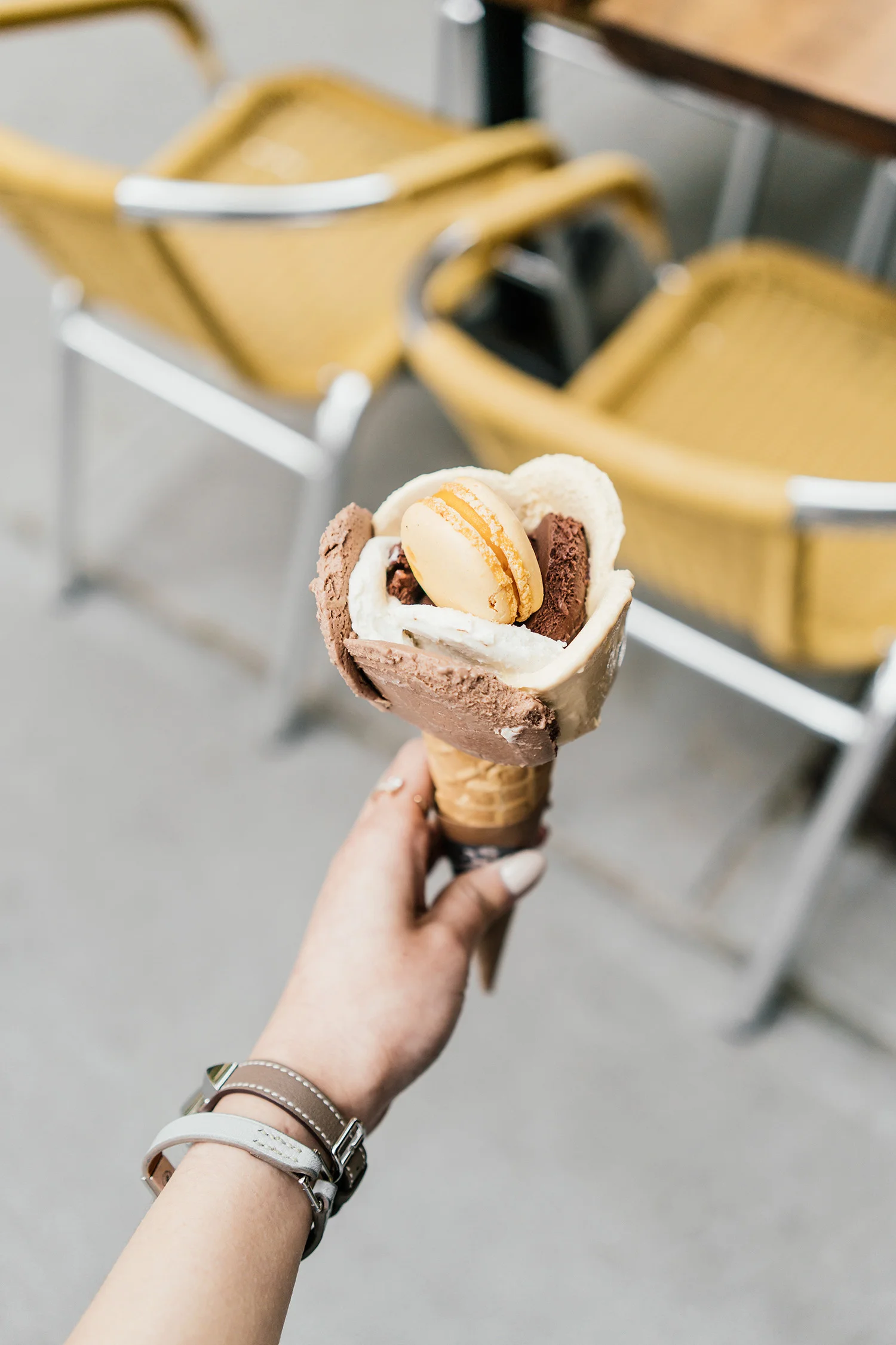 Macarose at Amorino Gelato Upper West Side