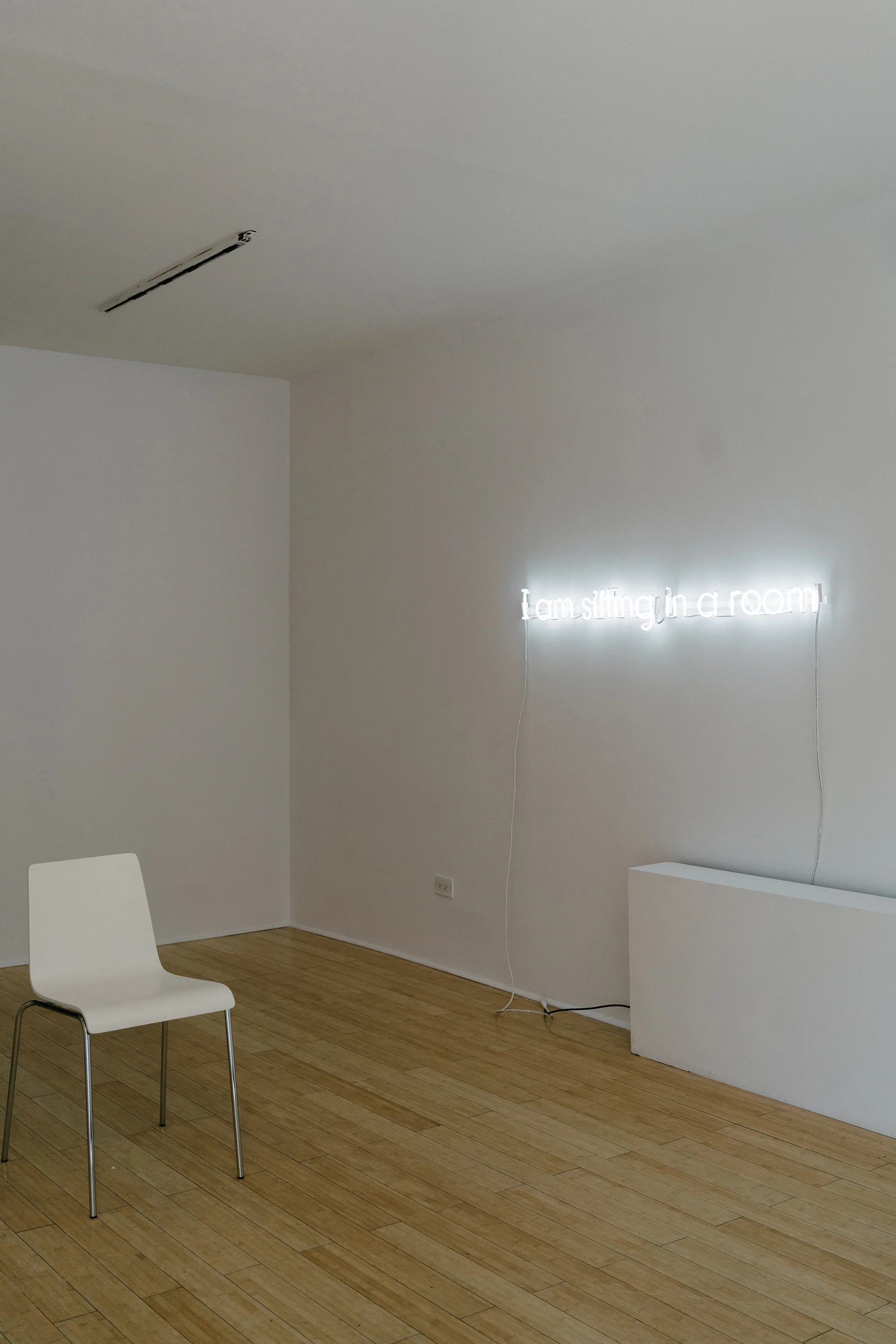 Hubbie's Solo Exhibition at P339 Gallery , I am sitting in a room different from the one you are in now.