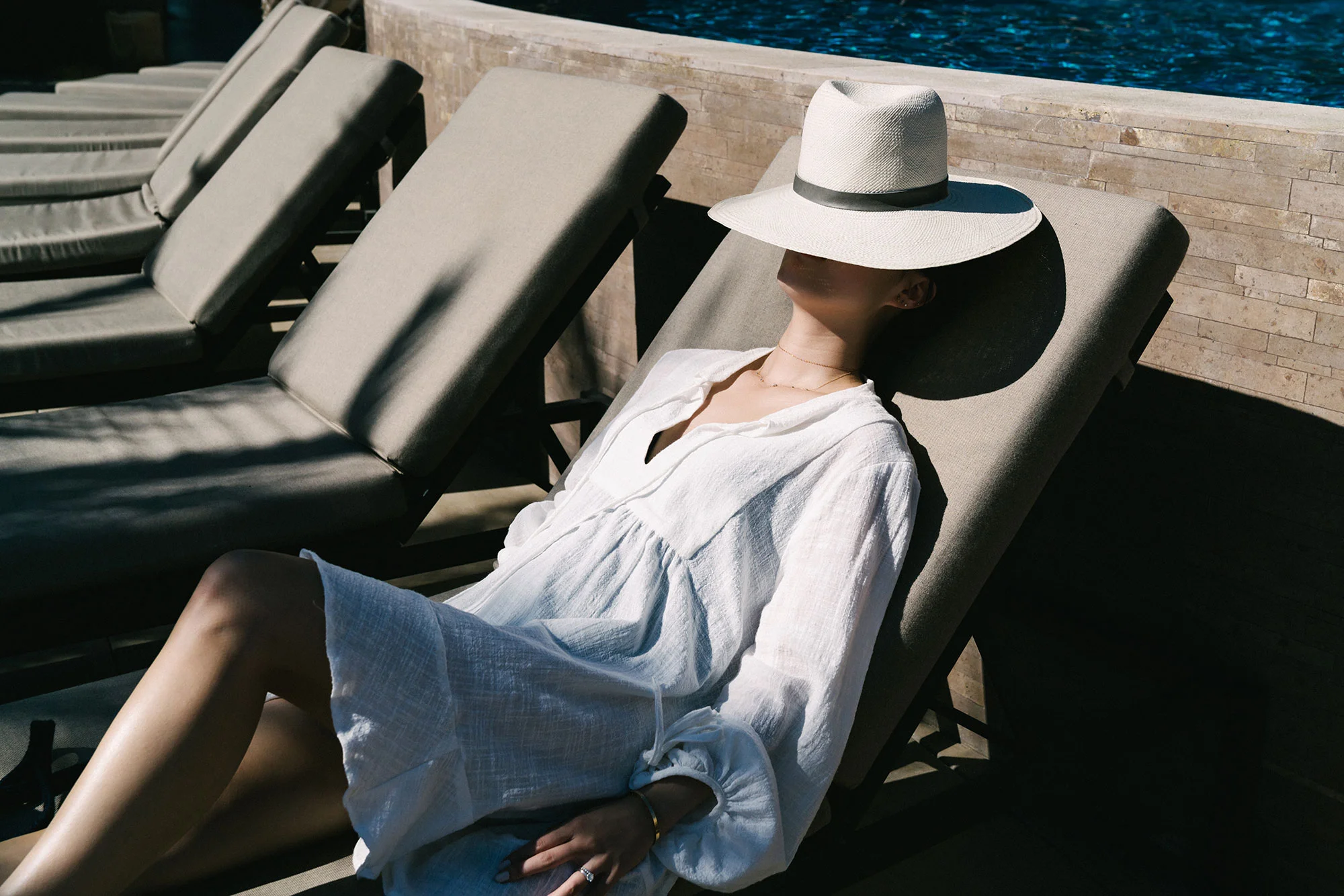 Natalie Martin Dress, Janessa Leone Hat