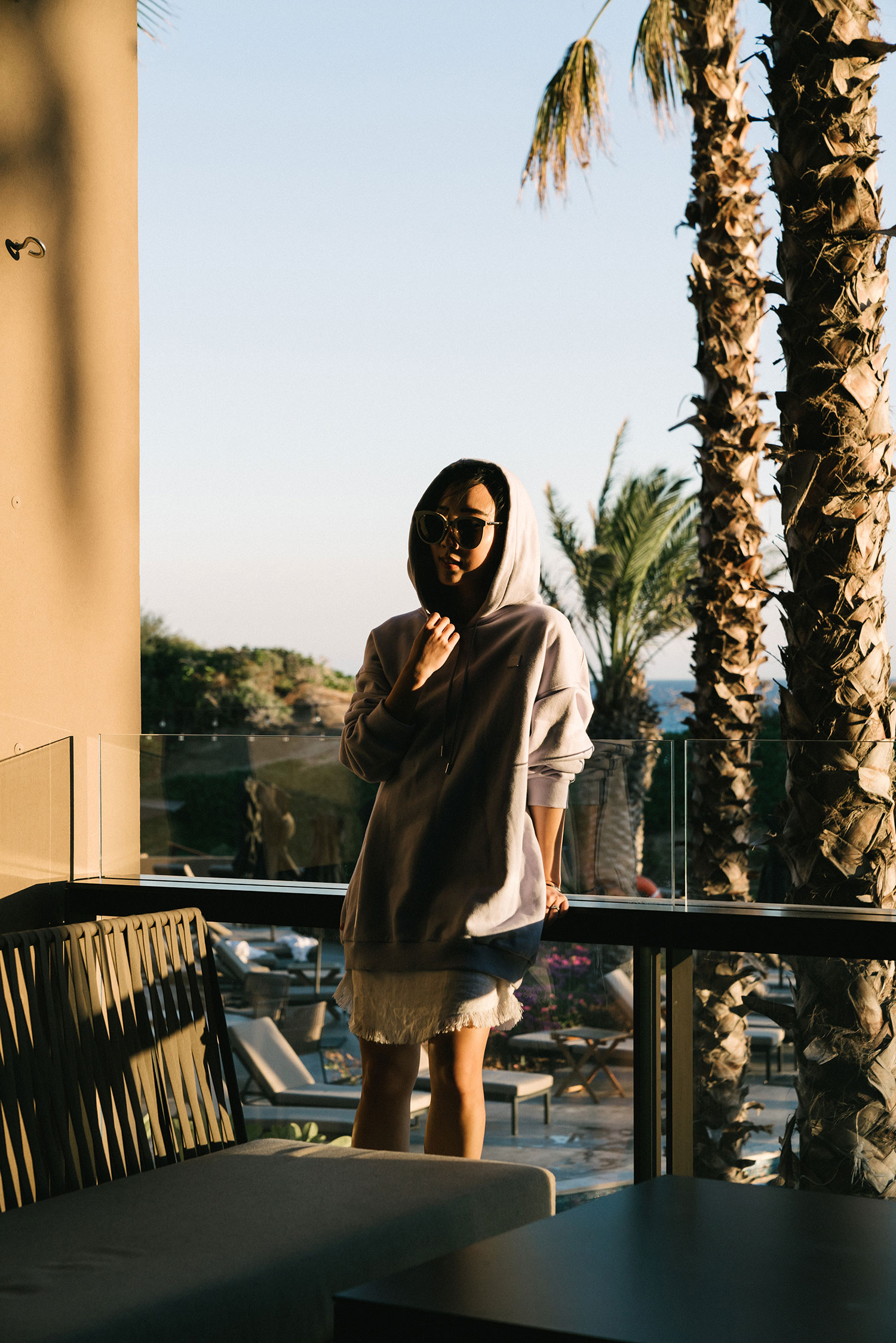Acne Studios Sweatshirt, Steele Dress, Sophie Anderson Bag, Dear Frances Sandals