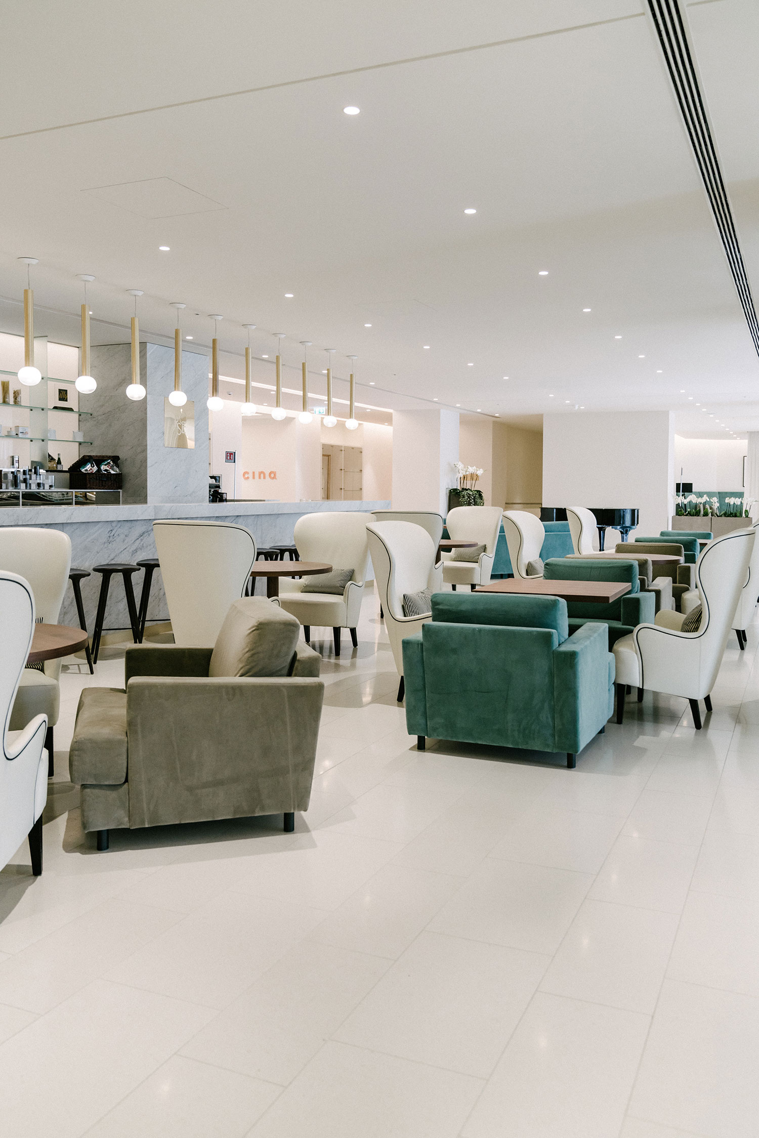 JW Marriott Venice Resort and Spa lounge area near reception