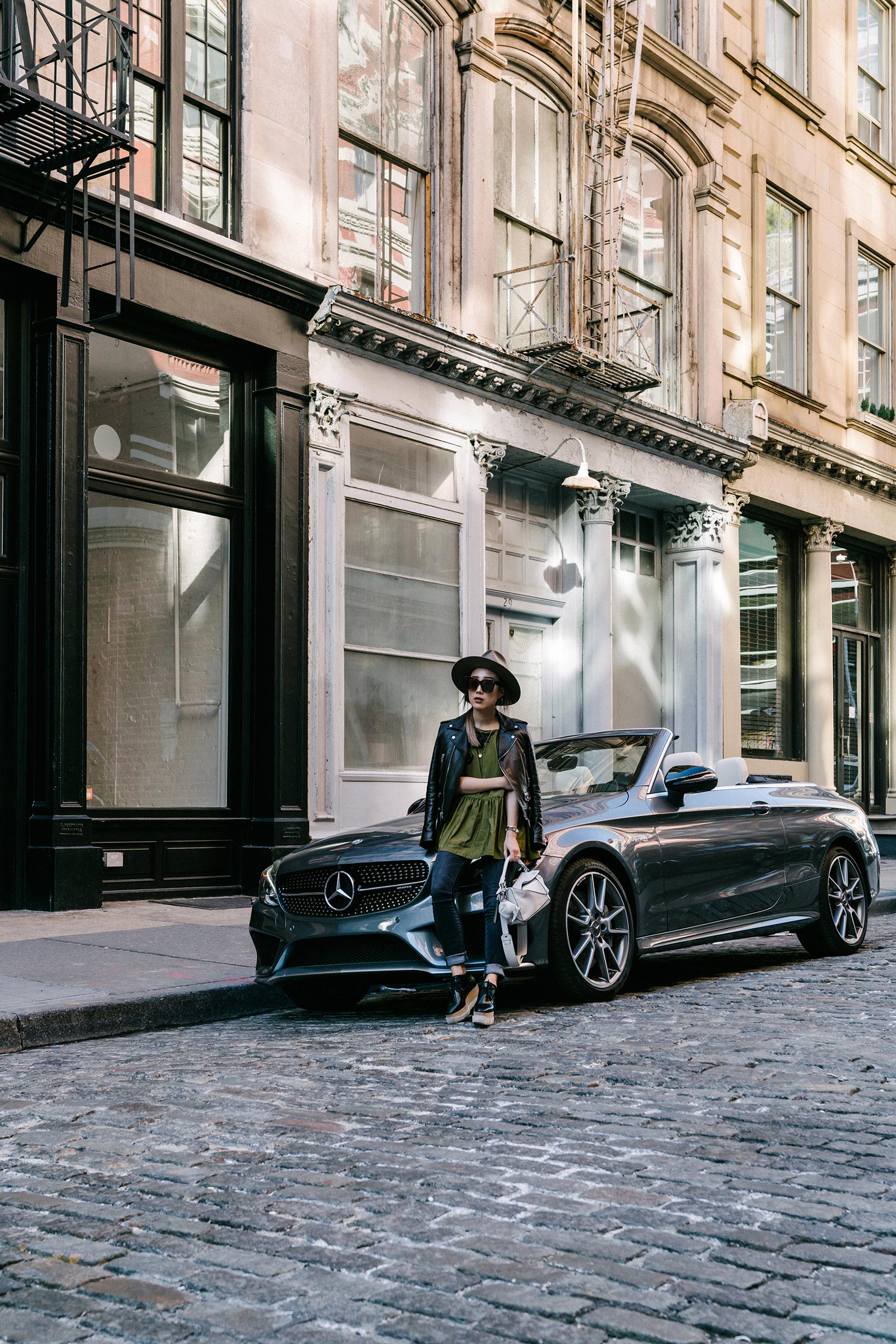 A day with the Mercedes AMG C 43 Cabriolet for She's Mercedes Instagram Takeover
