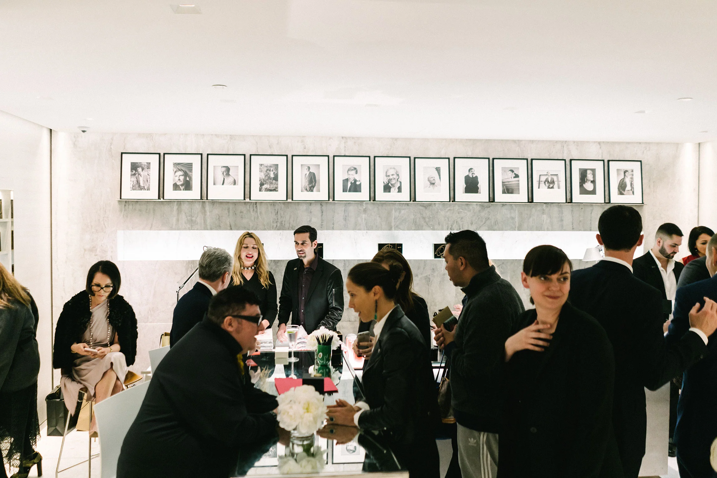 Frédéric Malle and Alber Elbaz 'Superstitious' fragrance collaboration launch at Barneys New York