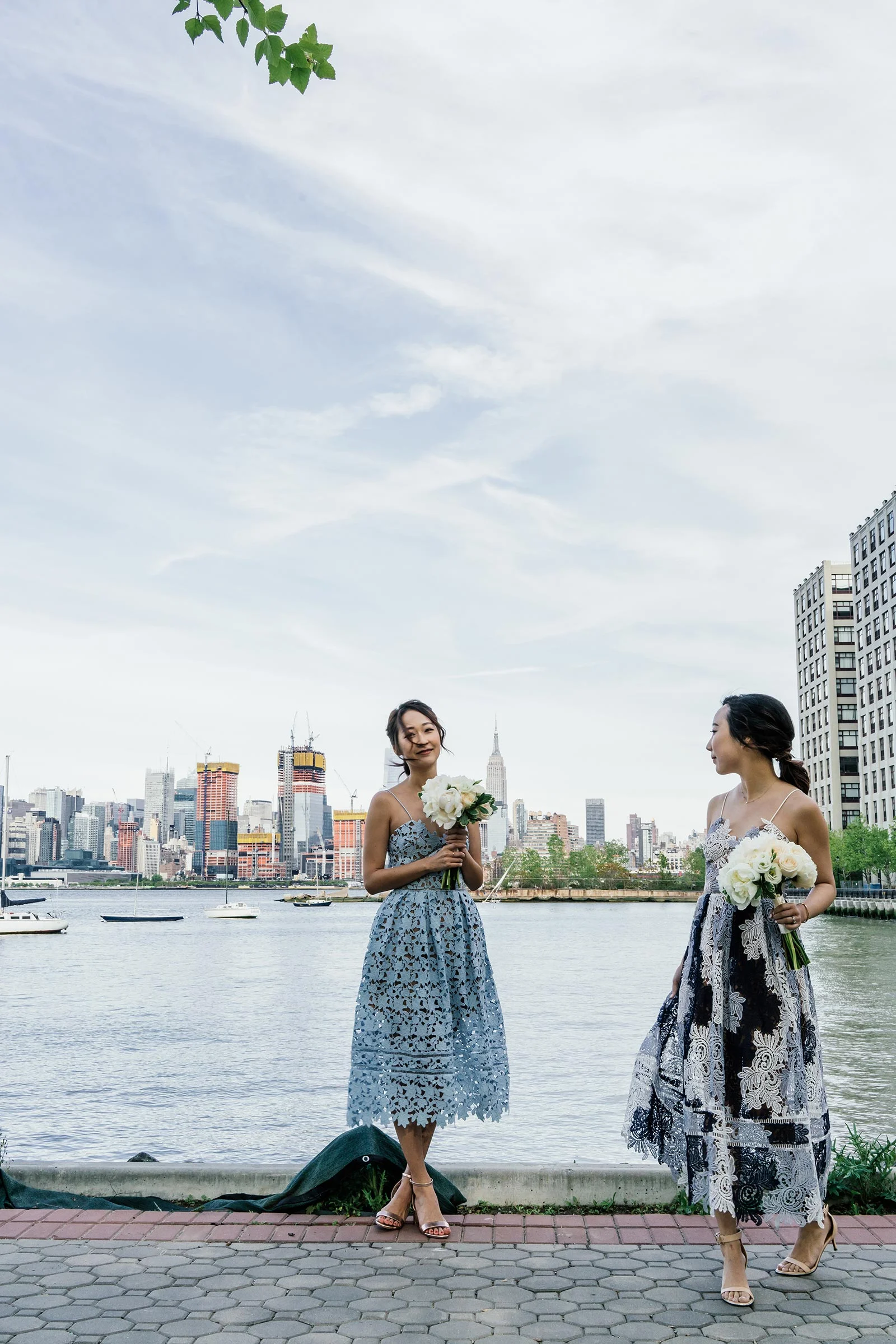 Bridesmaids in Self Portrait ( Yujin's and my dress )