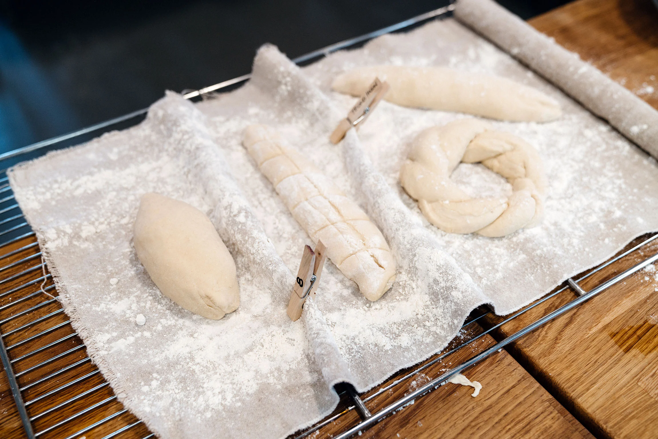 Our bread before going into the oven!