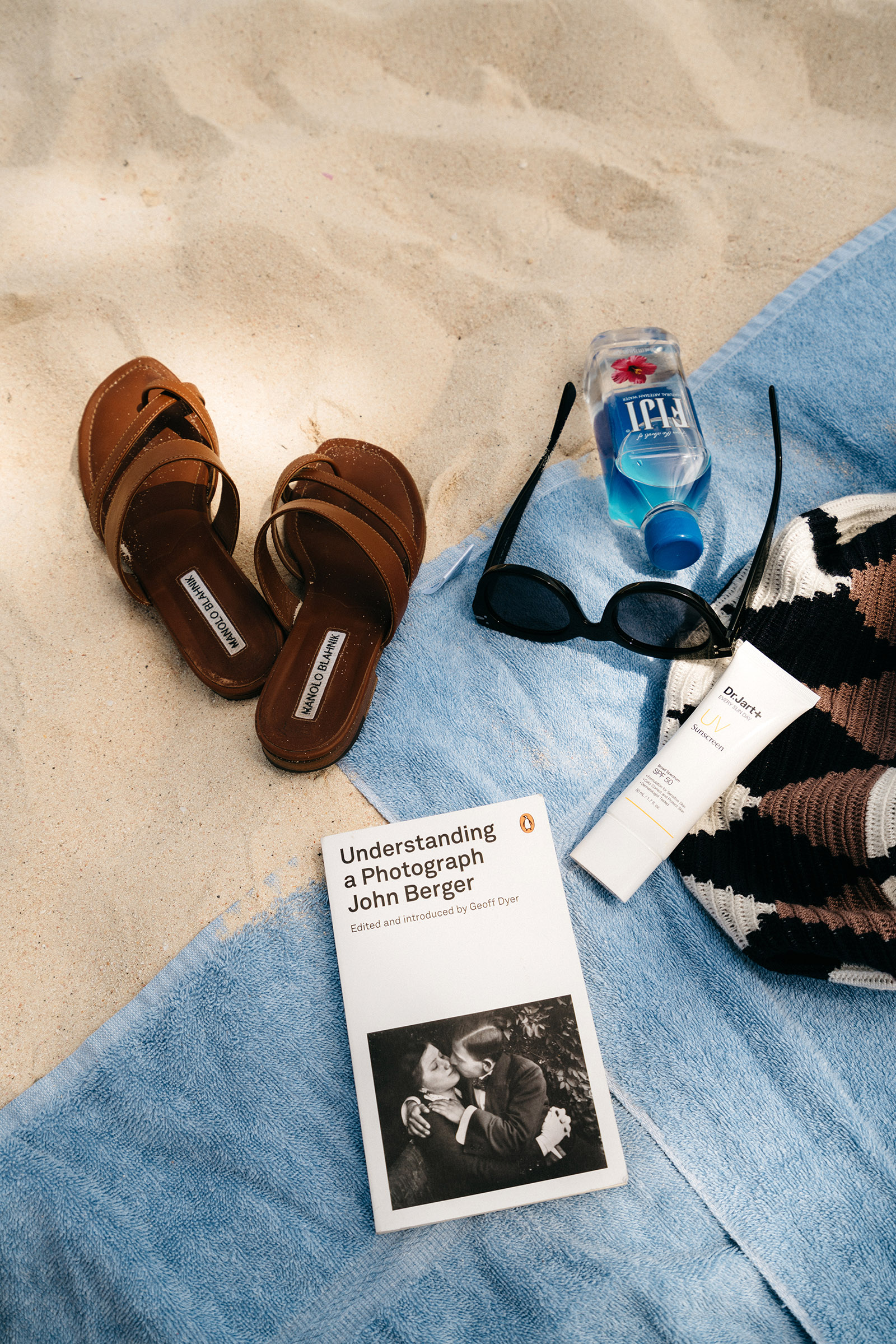 Manolo Blahnik Sandals , Céline Sunglasses, Dr. Jart Sunscreen , Sophie Anderson Bag , Understanding a Photograph