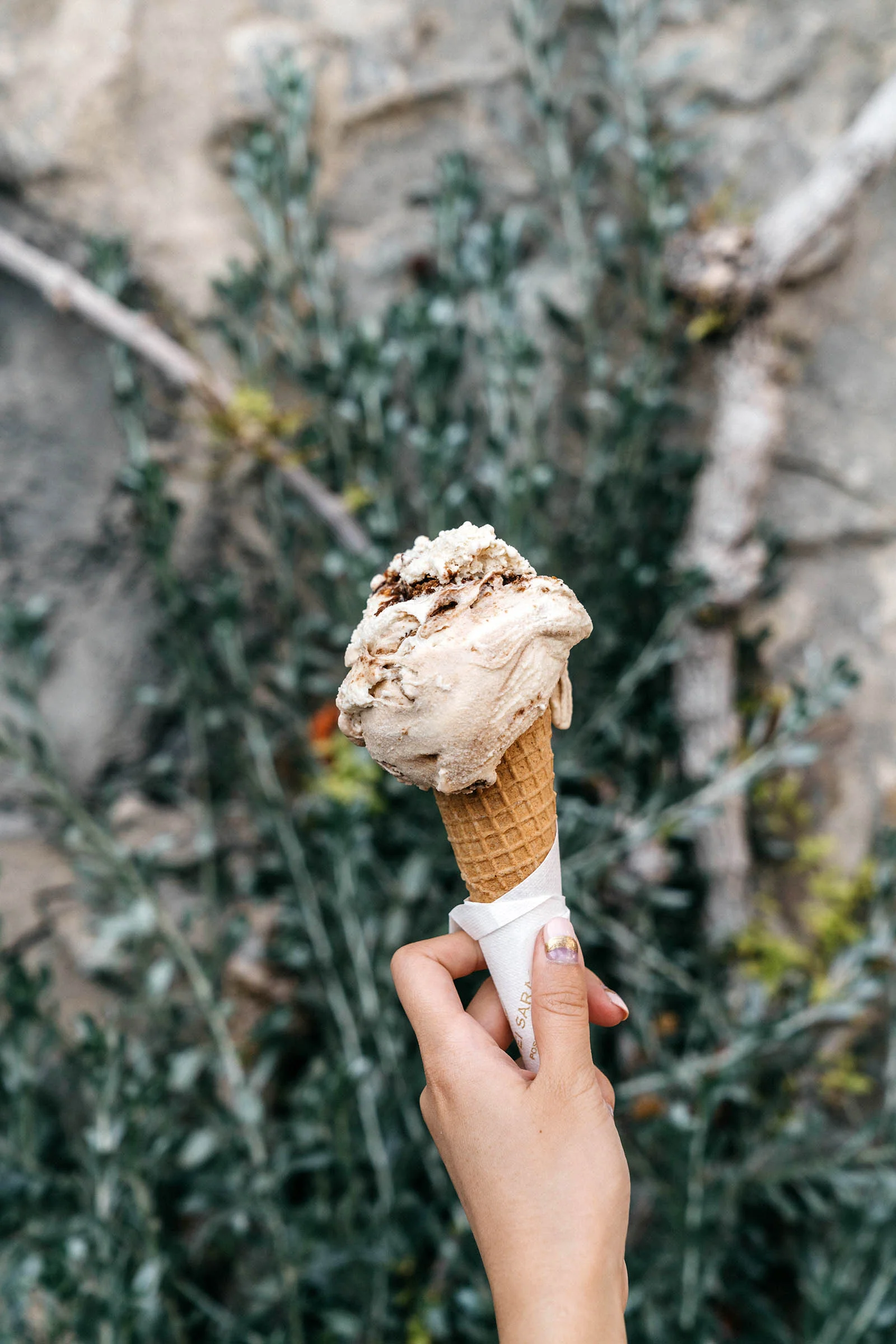 Gelato at Covo Dei Saraceni