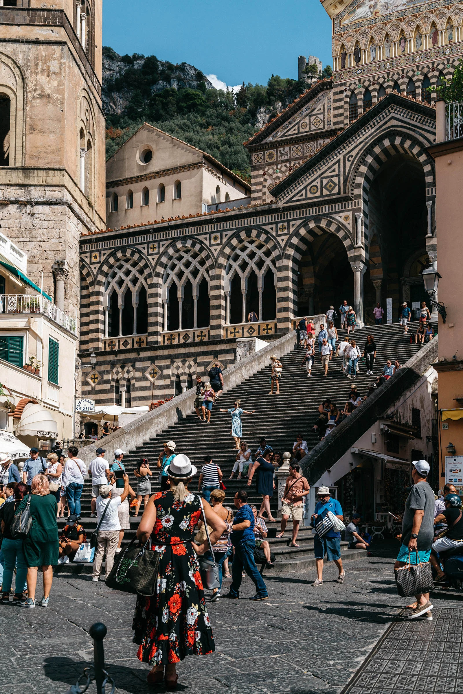 Duomo di Sant'Andrea in Amalfi, the main town of the coast.