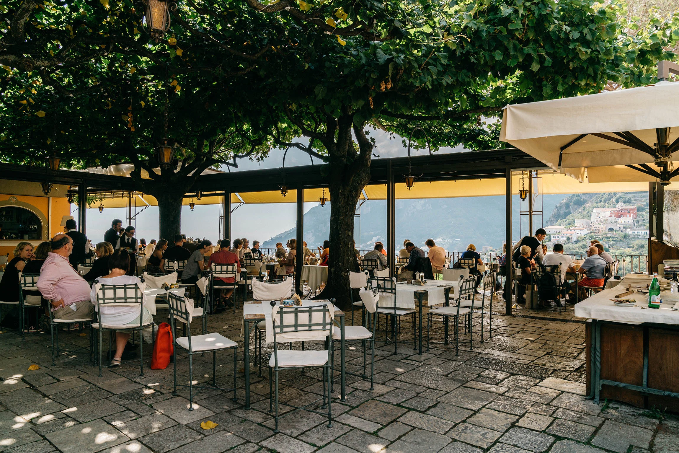 Lunch with a view at Hotel Villa Maria