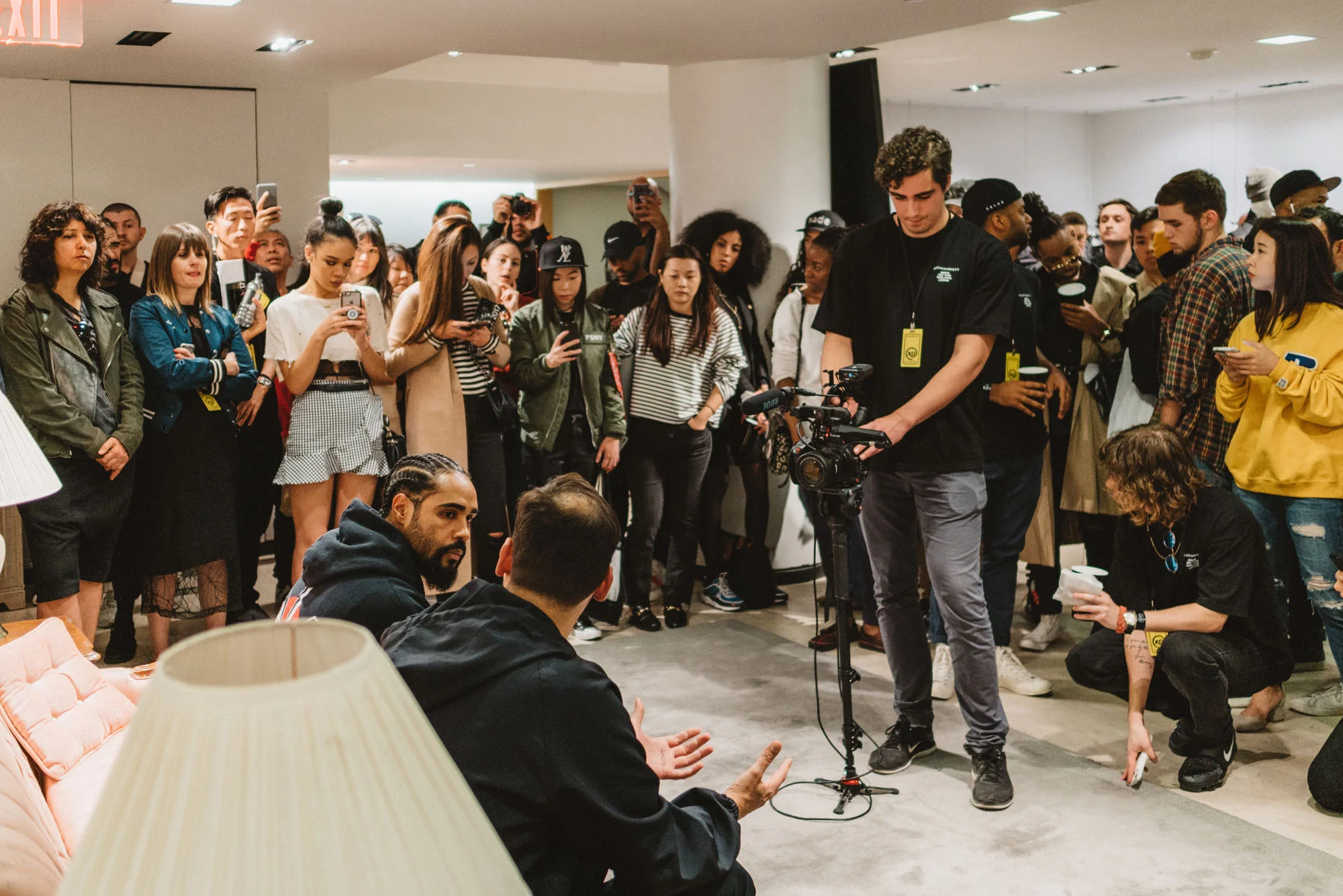 Jerry Lorenzo of Fear Of God and Barneys Creative Director Matt Mazzucca