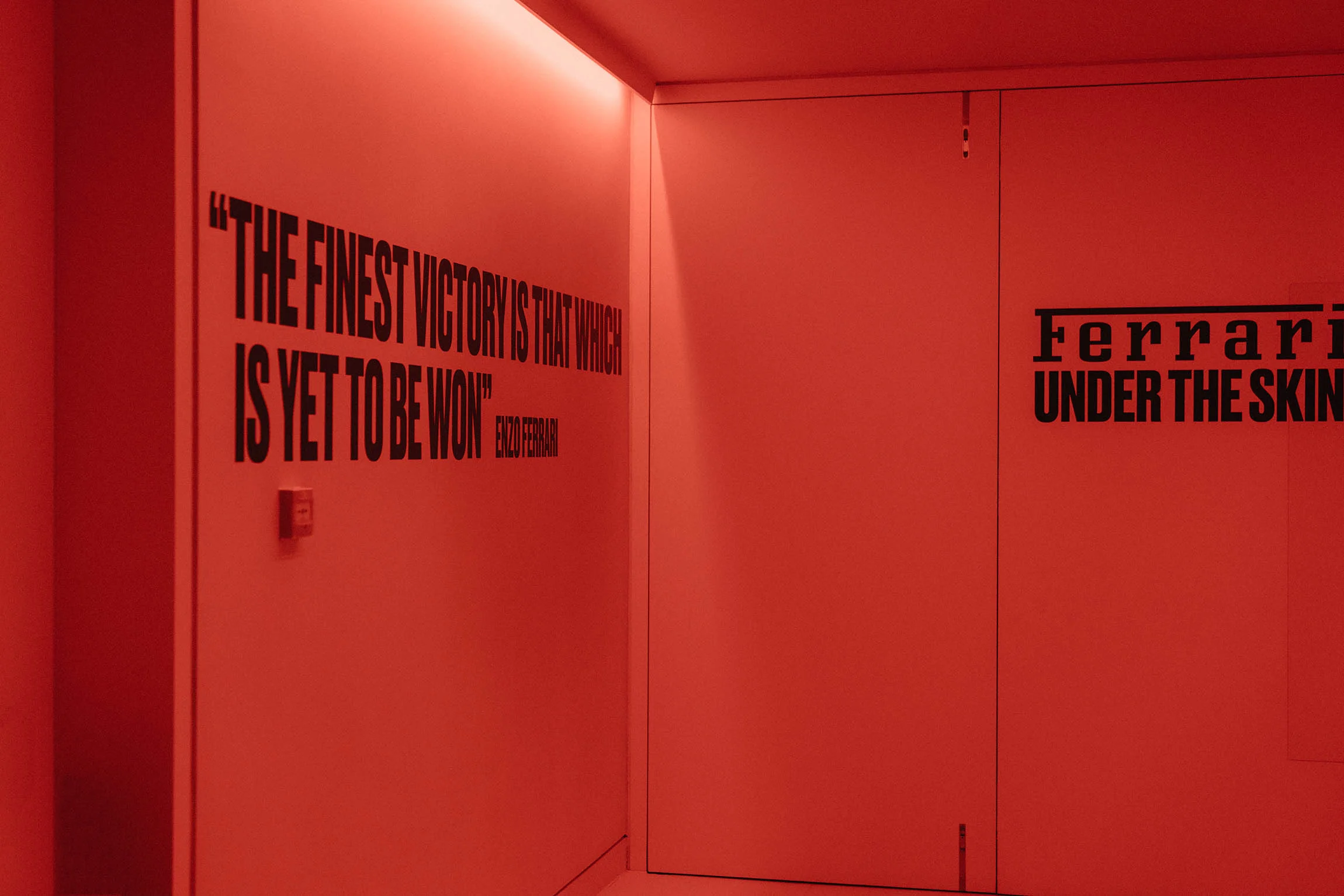 Ferrari: Under The Skin Exhibition at The Design Museum