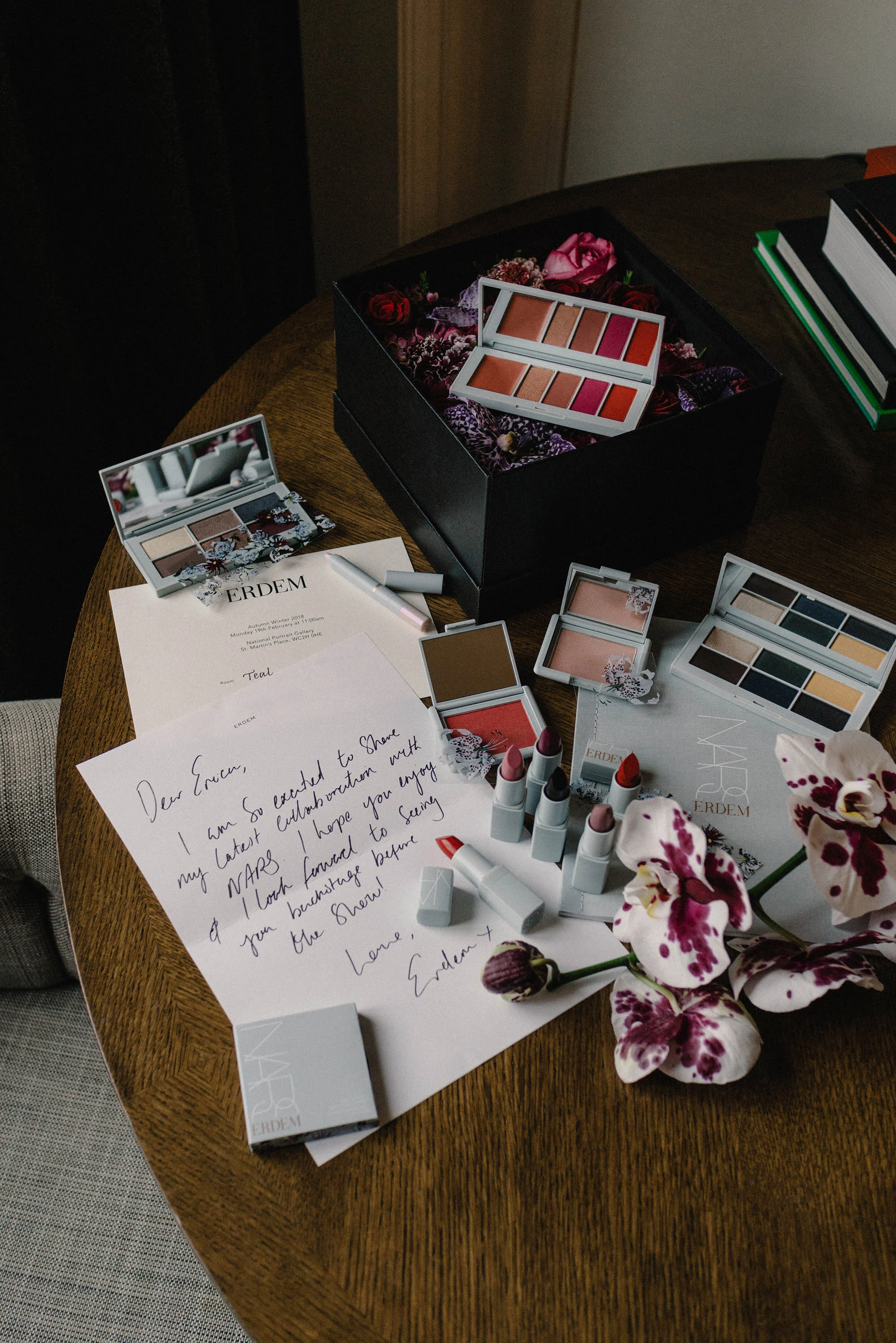 The gorgeous 13-piece limited-edition NARS x Erdem Collection , 'Strange Flowers'