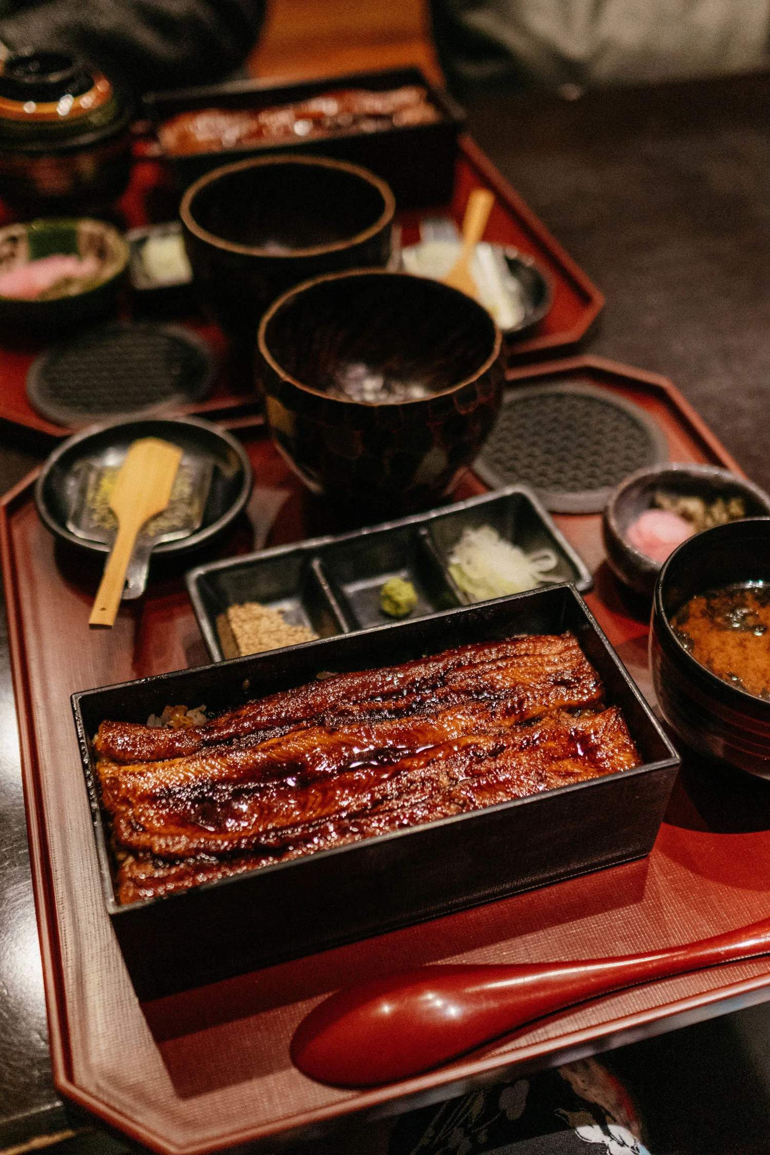 Unagi chazuke at Ginza Tamai
