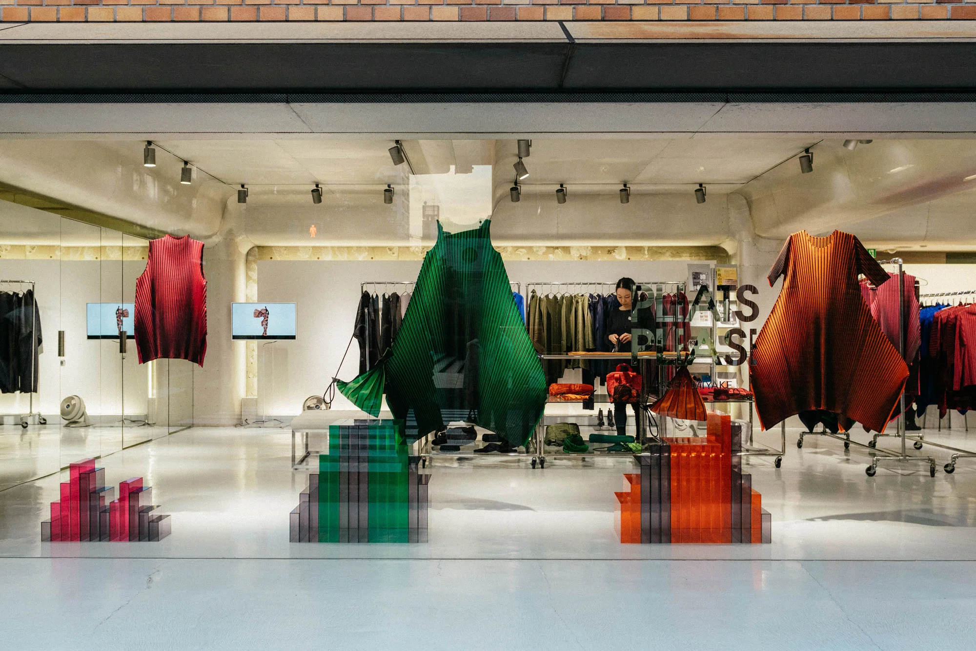 ISSEY MIYAKE stores everywhere – newfound appreciation and respect for this designer on this trip.