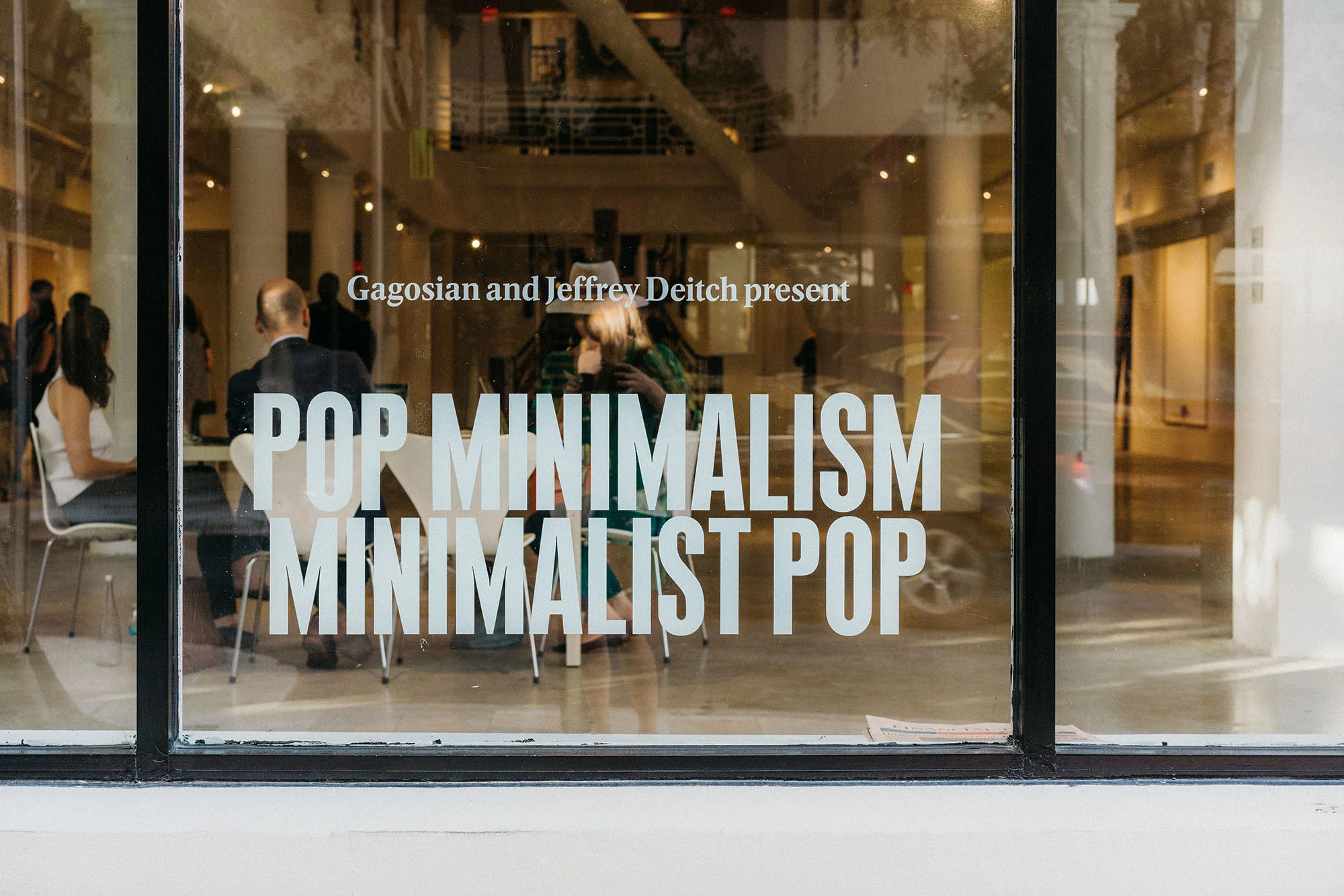 Pop Minimalism: Minimalist Pop presented by Gagosian and Jeffrey Deitch at the Moore Building