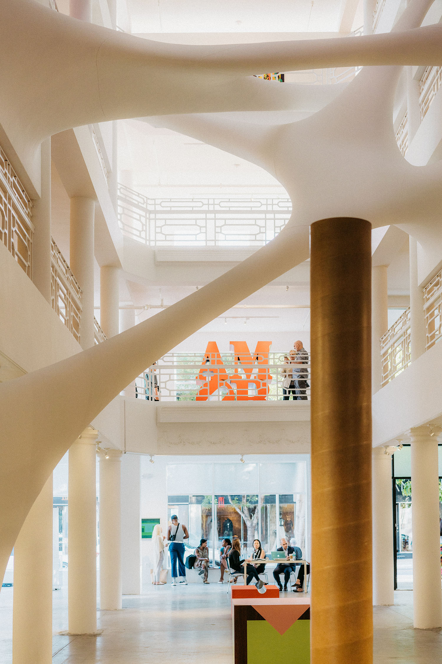Zaha Hadid’s Elastika sculpture