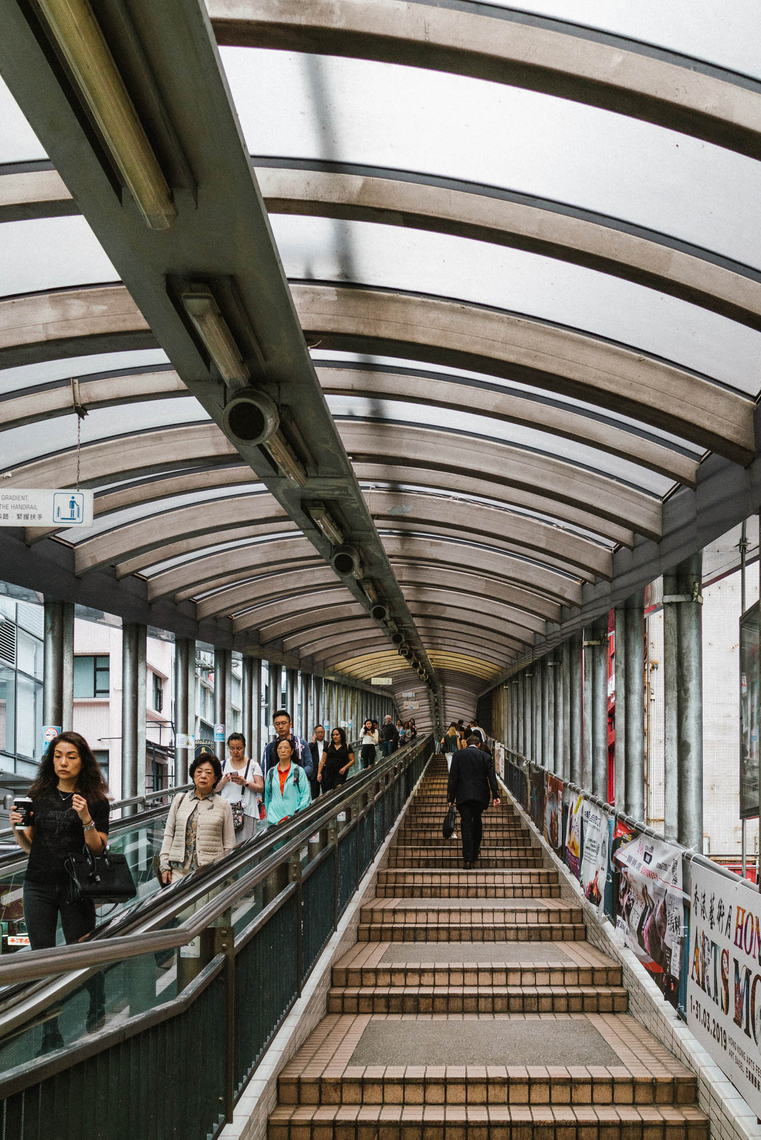 Over 800 metres long, the Central–Mid-Levels Escalator is the longest escalator in the world.