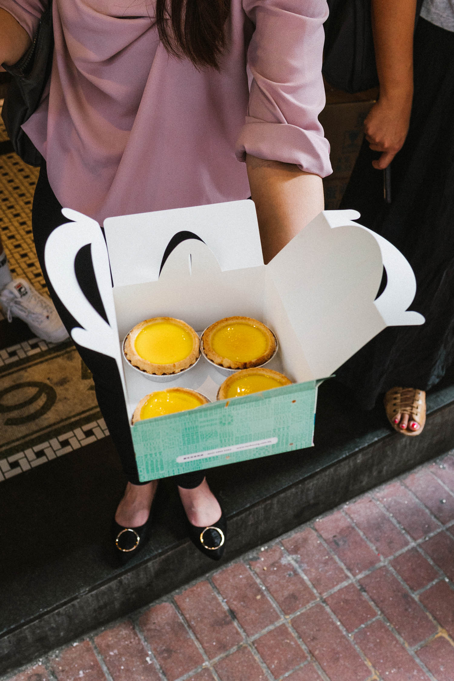 Egg Tarts at Tai Cheong Bakery