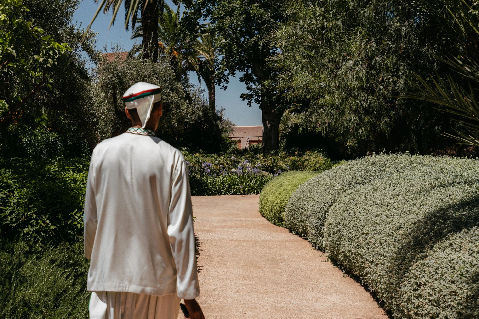 The path to the Spa