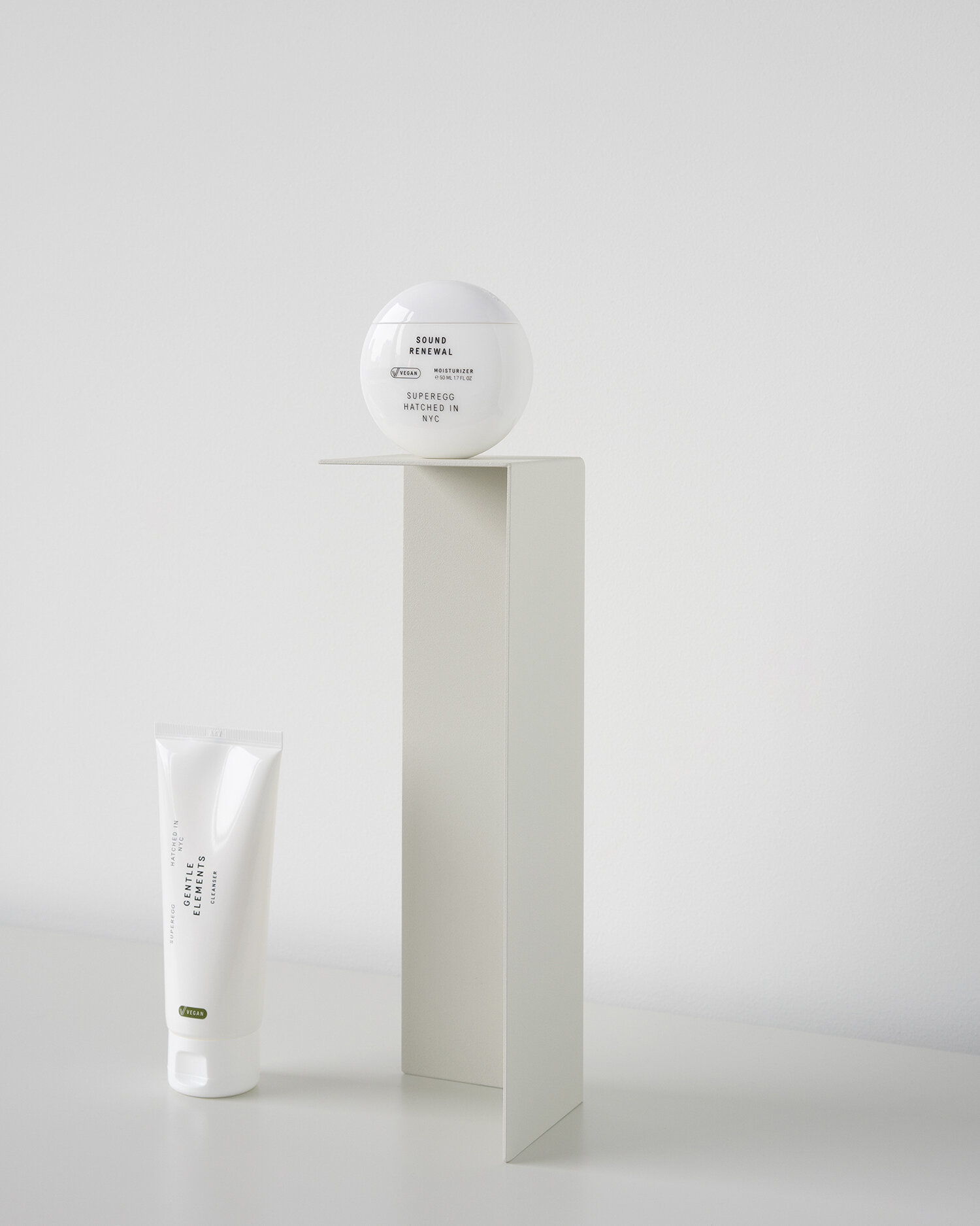 Gentle Elements Cleanser and Sound Renewal Moisturizer