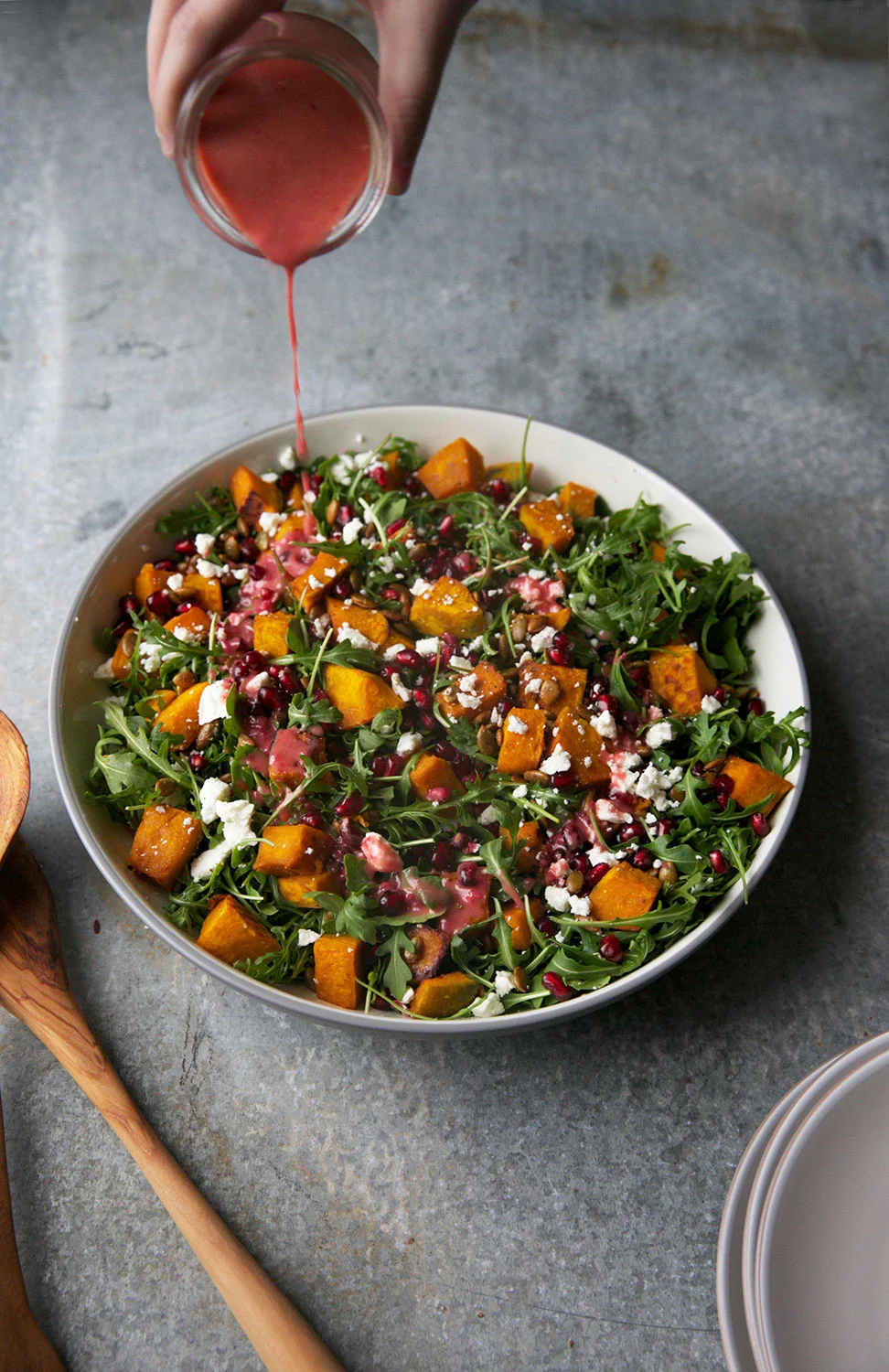 pumpkin squash salad