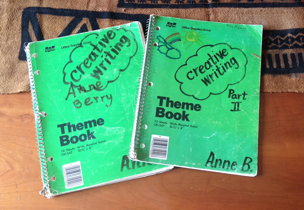 My creative writing books, 1983-84