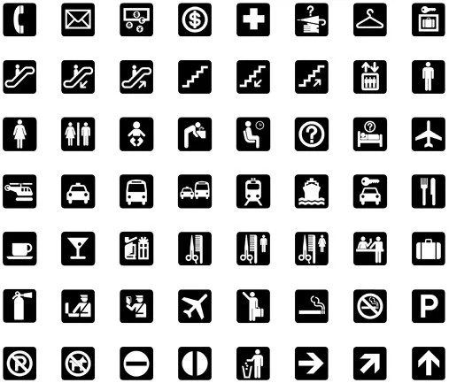 AIGA transportation symbols