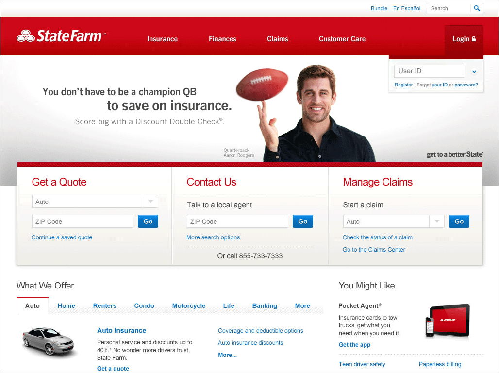  Home Page: Aaron Rodgers - Discount Double Check 
