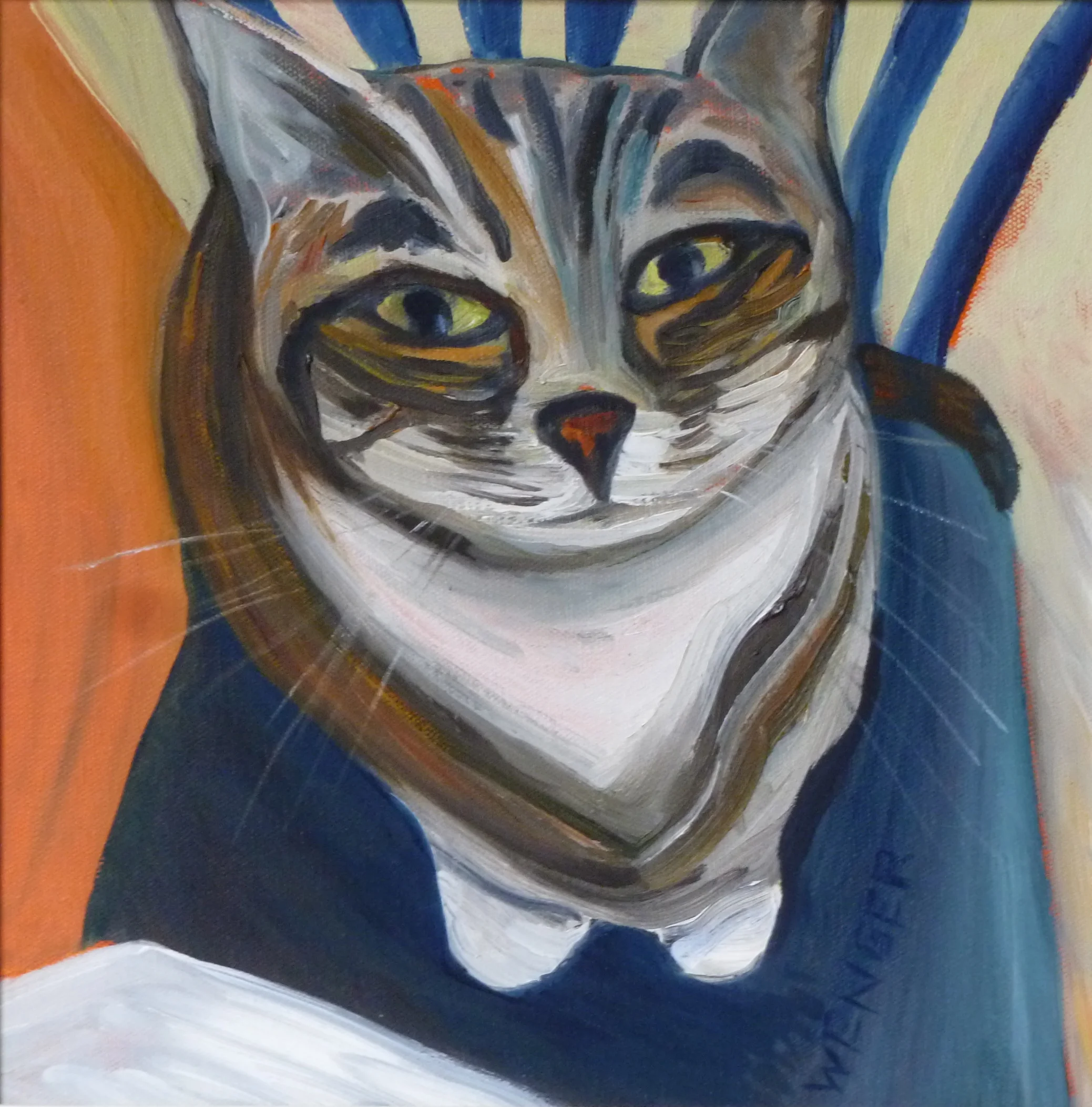  EMILY&nbsp;  12" x 12"&nbsp;   oil on canvas  