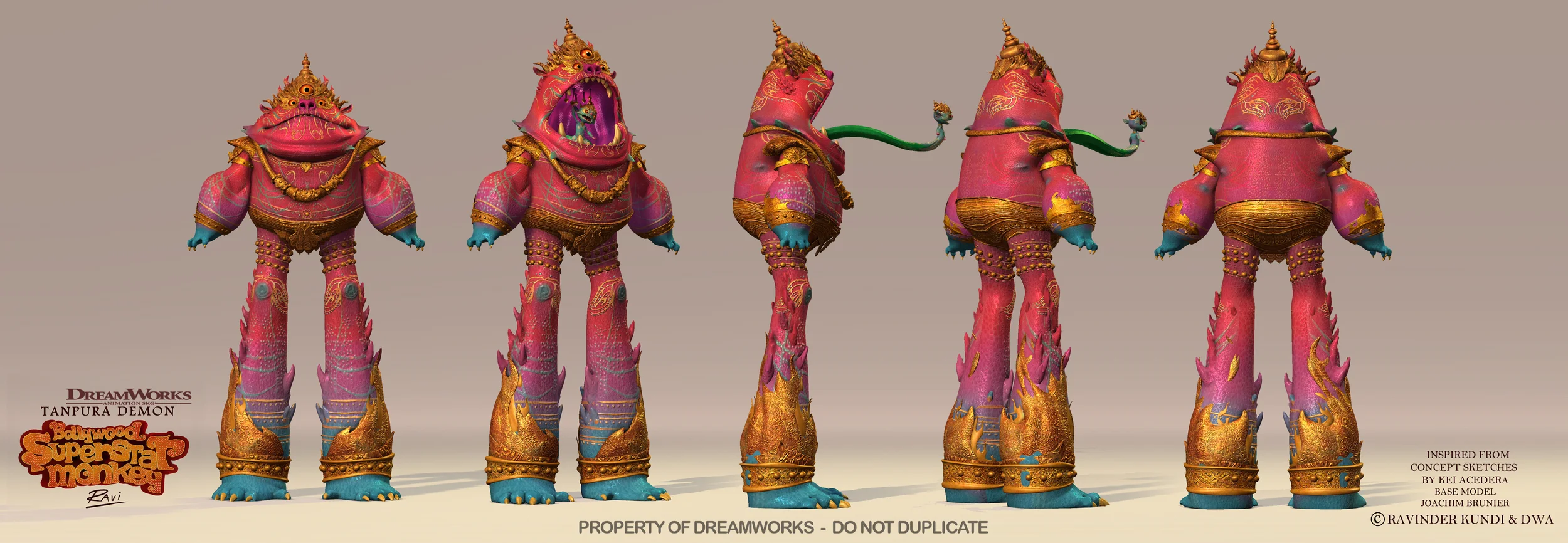 bollywood monkey superstar tanpura demon