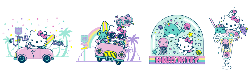 HelloKitty_WeekendRoadtripPart1.gif