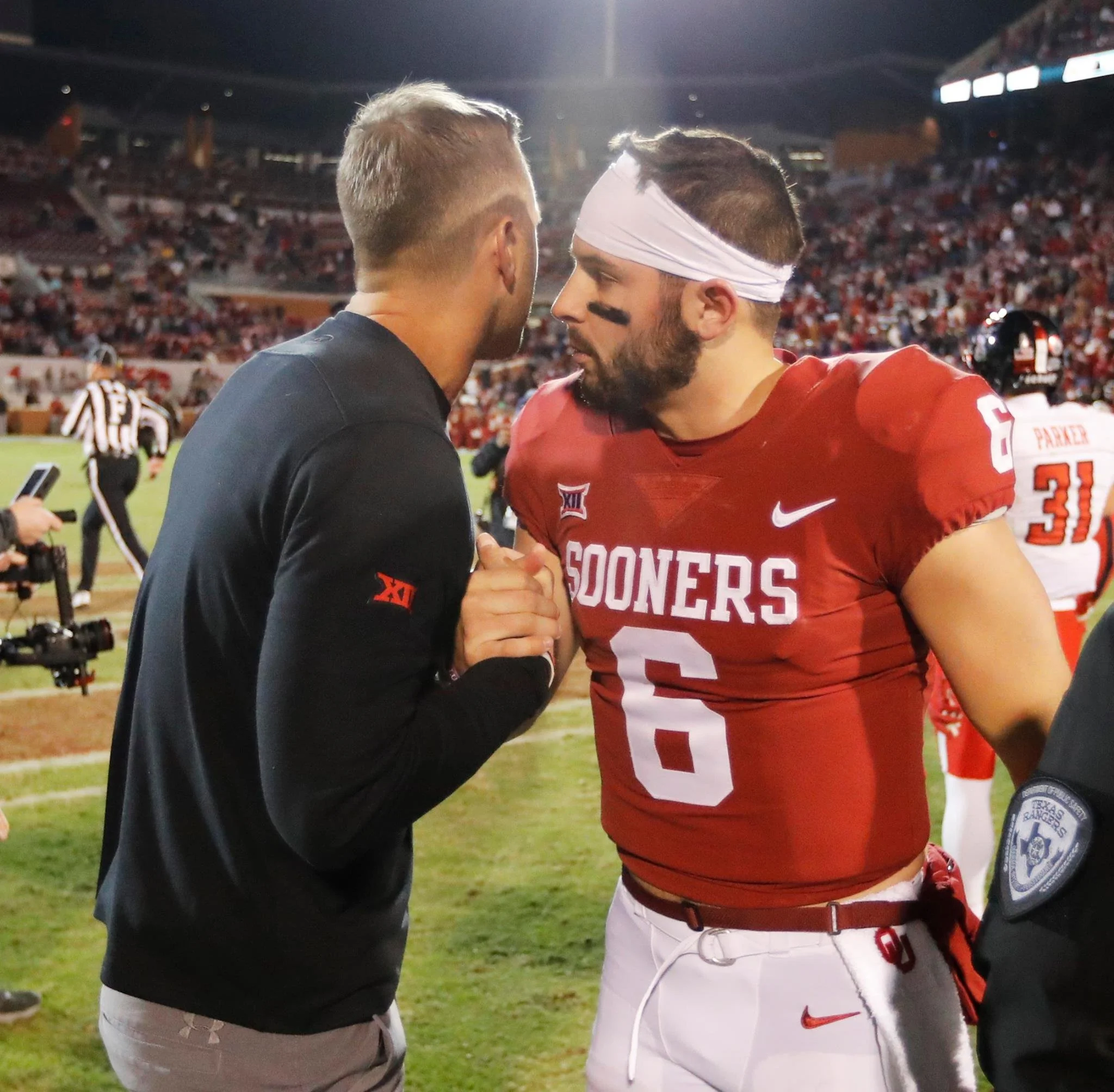 Kingsbury and Baker Mayfield