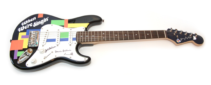 The biggest premium reward on our campaign! Signed by 'Wrecking Crew' session players! Includes real Partridge Family lead guitar player, Dennis Budimir, real Bass Players Joe Osborn and Max Bennett, artist Kirk Poffenberger and author Johnny Ray Miller. 