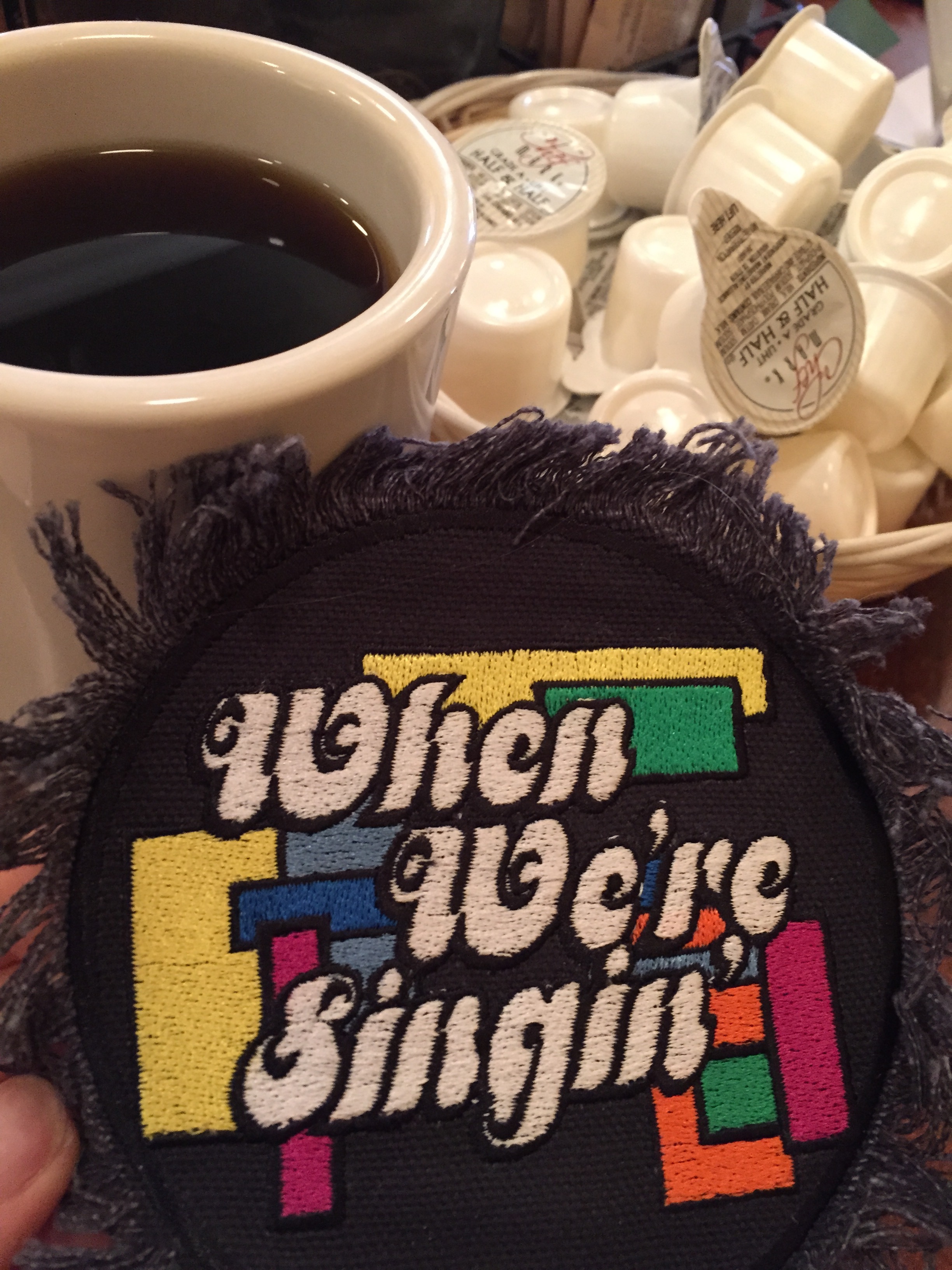 Retro Clothing patch offered during the Kickstarter Campaign!