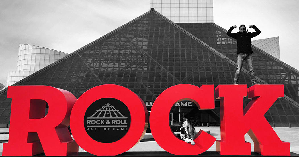 Come check out WHEN WE'RE SINGIN' and meet the author at the Rock & Roll Hall of Fame!