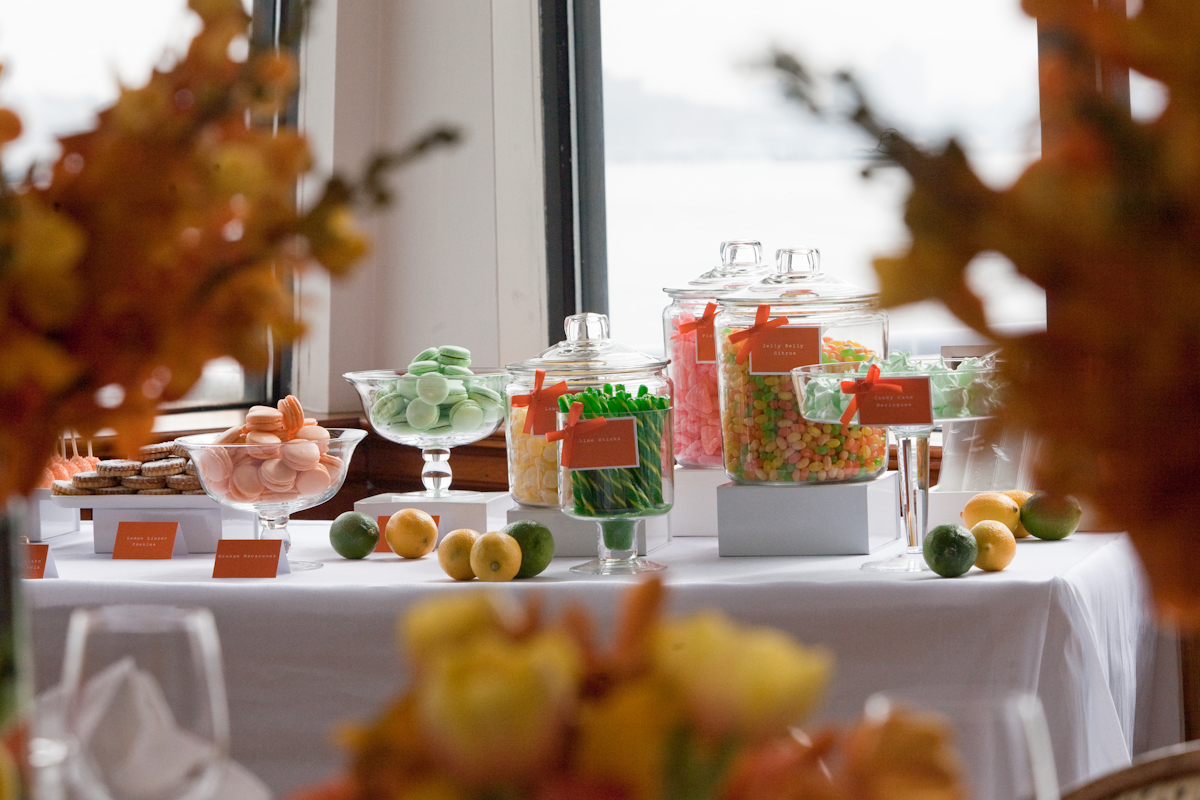 Project: Full event design, including paperie design and production, favors, and confectionary Venue: The Water Club Photo: Lyn Hughes Photography