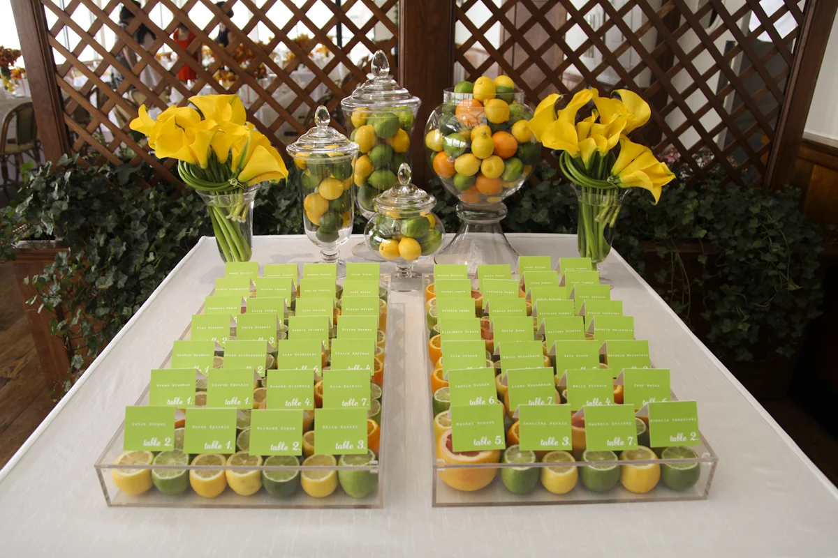 Project: Full event design, including paperie design and production, favors, and confectionary Venue: The Water Club Photo: Annabel Hannah
