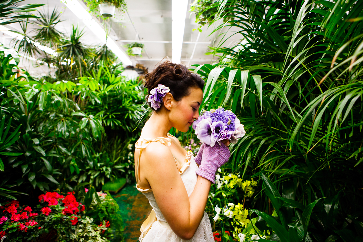 Project: Launch Photoshoot for Blush Designs Location: NYC Flower Market Photo: Amber Knowles with The Amber Studio