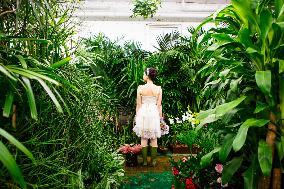 Project: Launch Photoshoot for Blush Designs Location: NYC Flower Market Photo: Amber Knowles with The Amber Studio