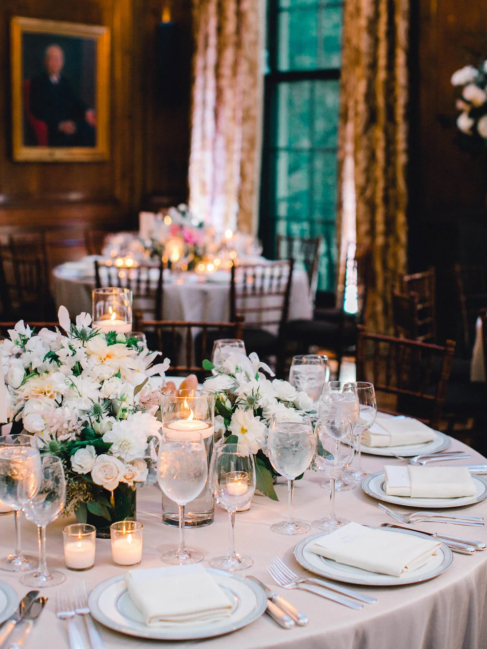 Photography: Charla Storey Planning: Vision Event Co. Venue: Harold Pratt House + Peterson Hall