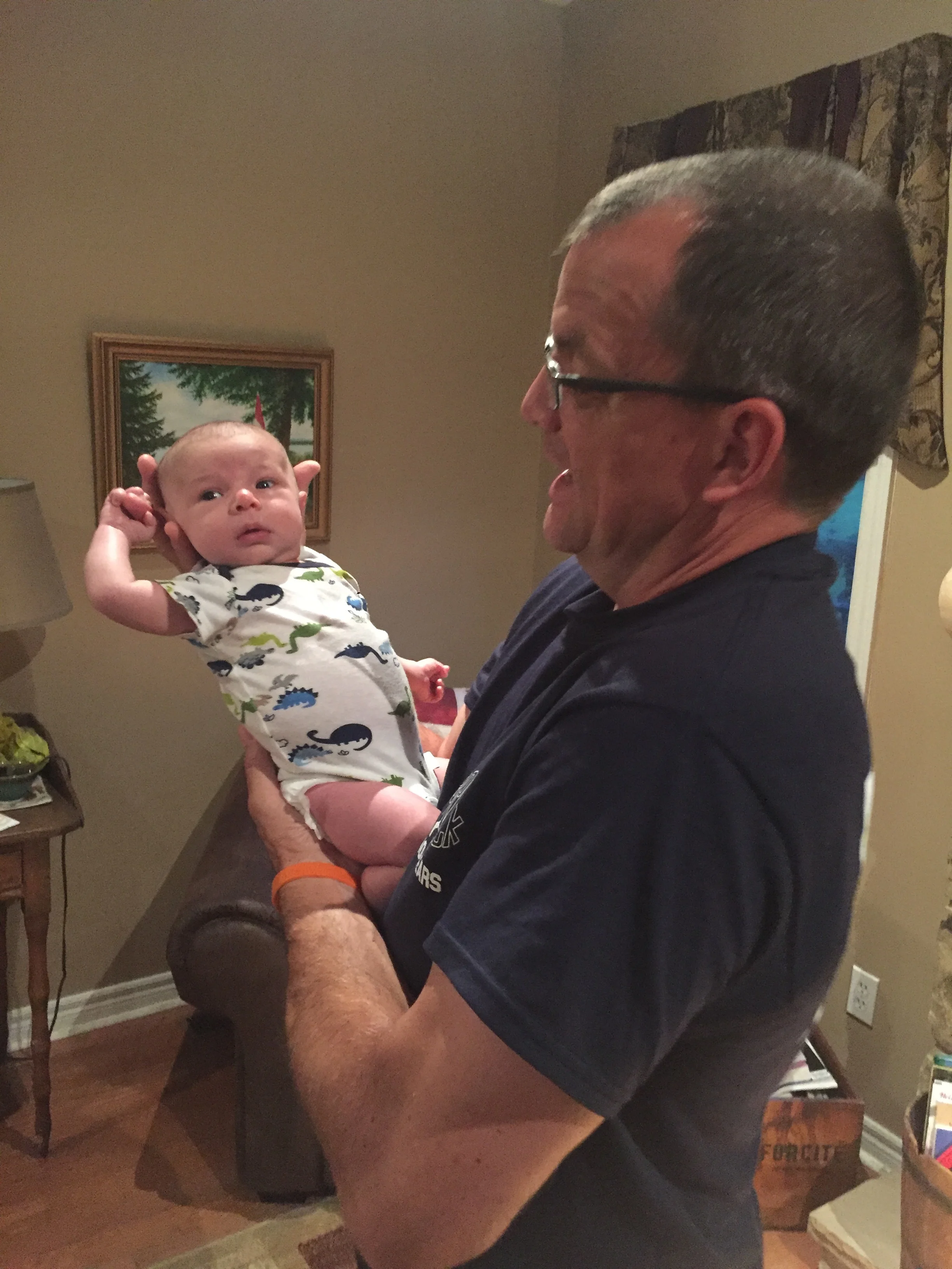  Finally meeting Mike…who didn’t want to share! 