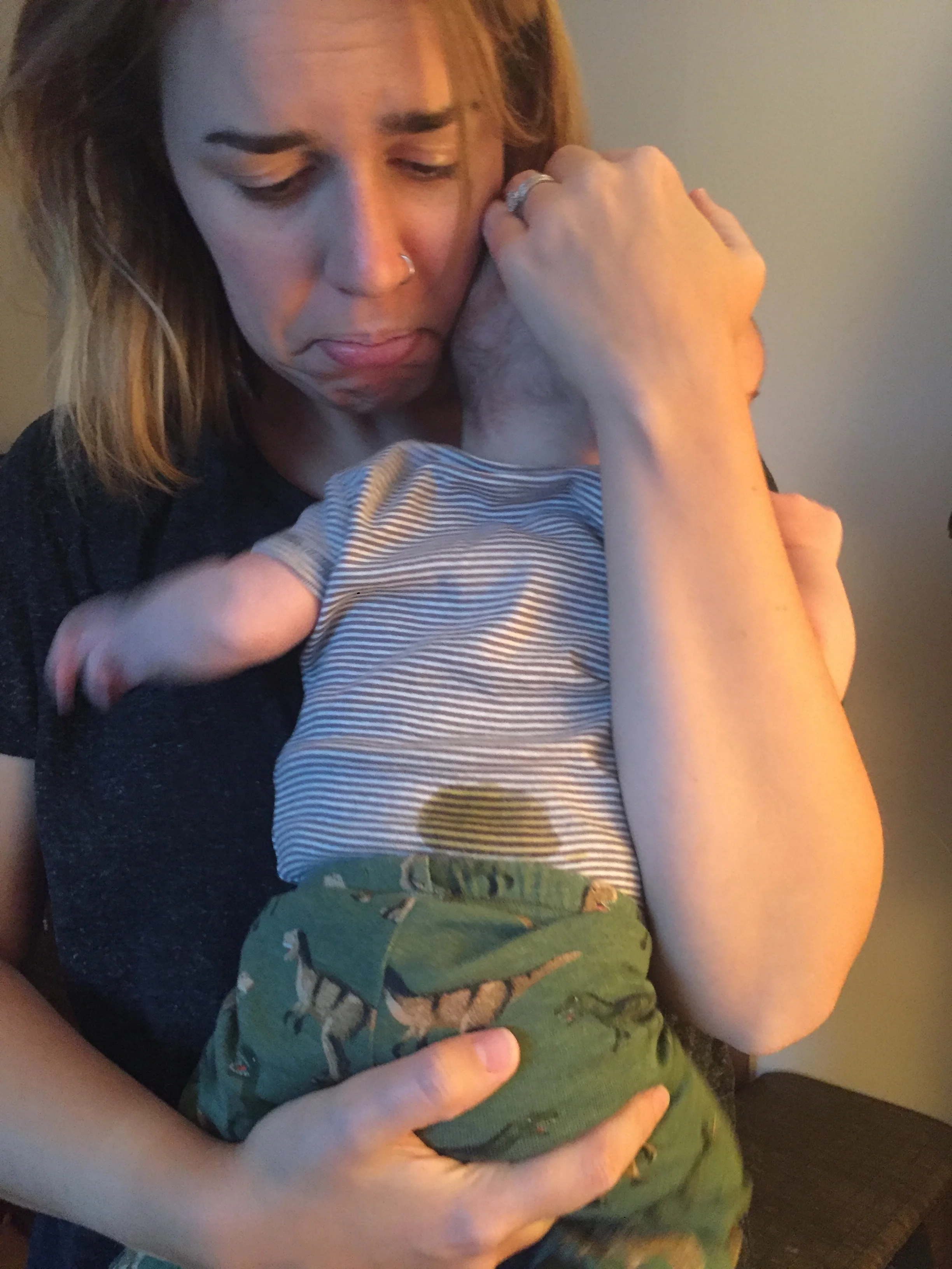  First blow out…on Auntie Ali’s lap! 