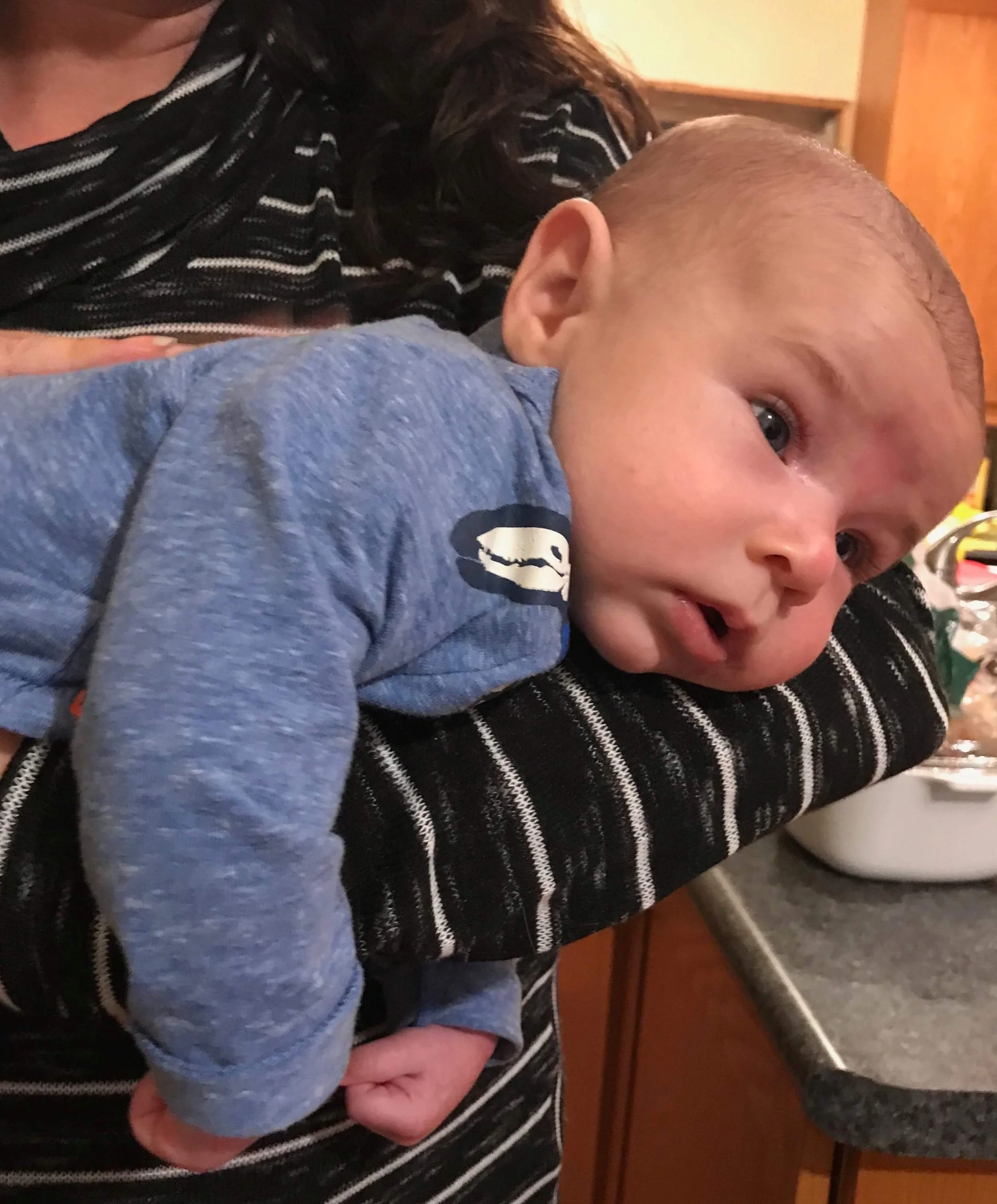  Tummy comforting with Auntie M 