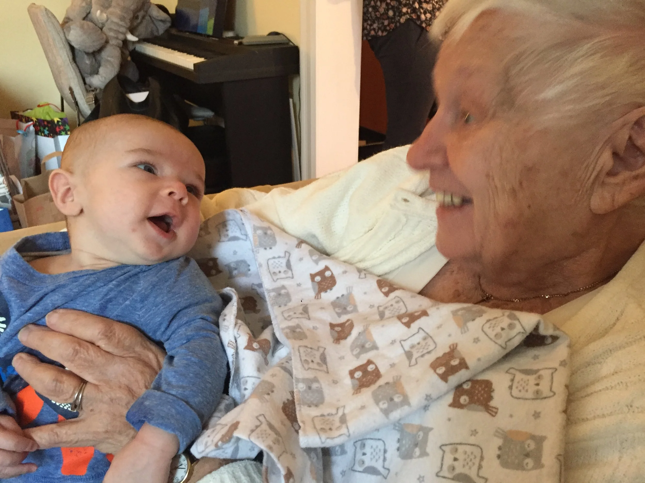  Laughing with Great Grandma Mary 