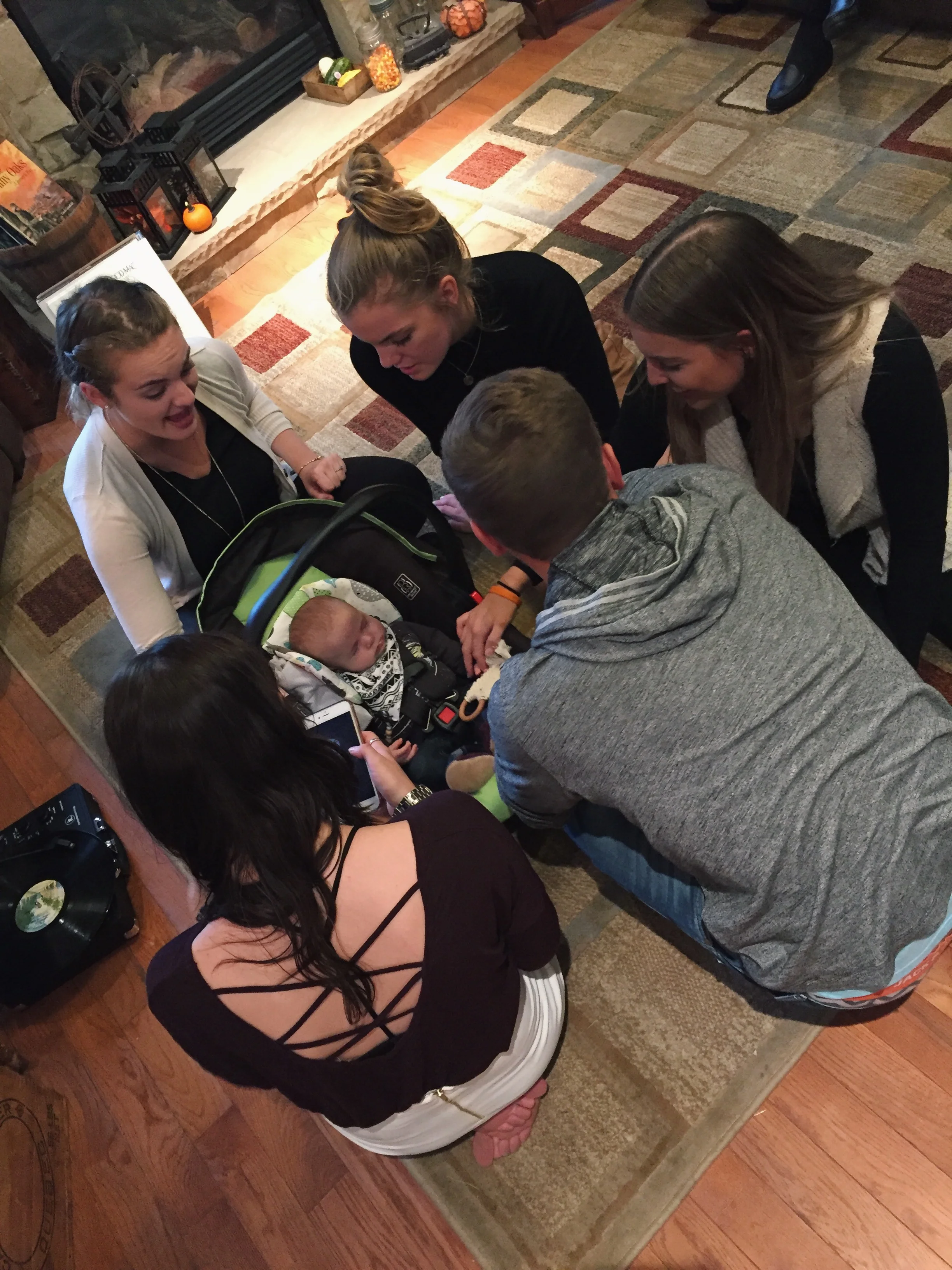  The kids were obsessed with him at Thanksgiving 