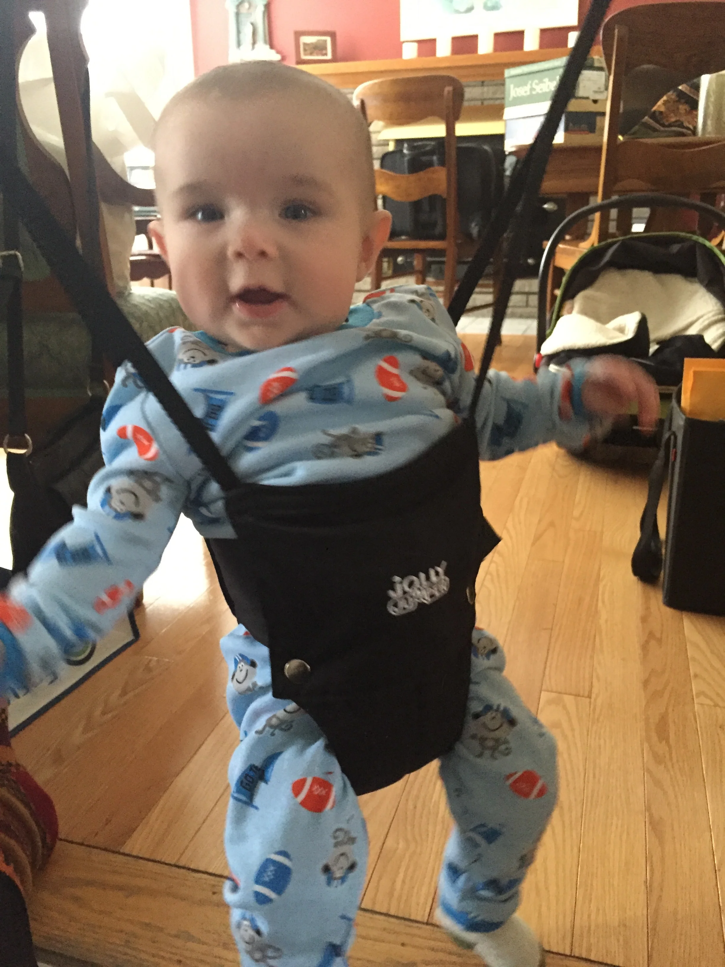  having a jolly good time at great grandmas 